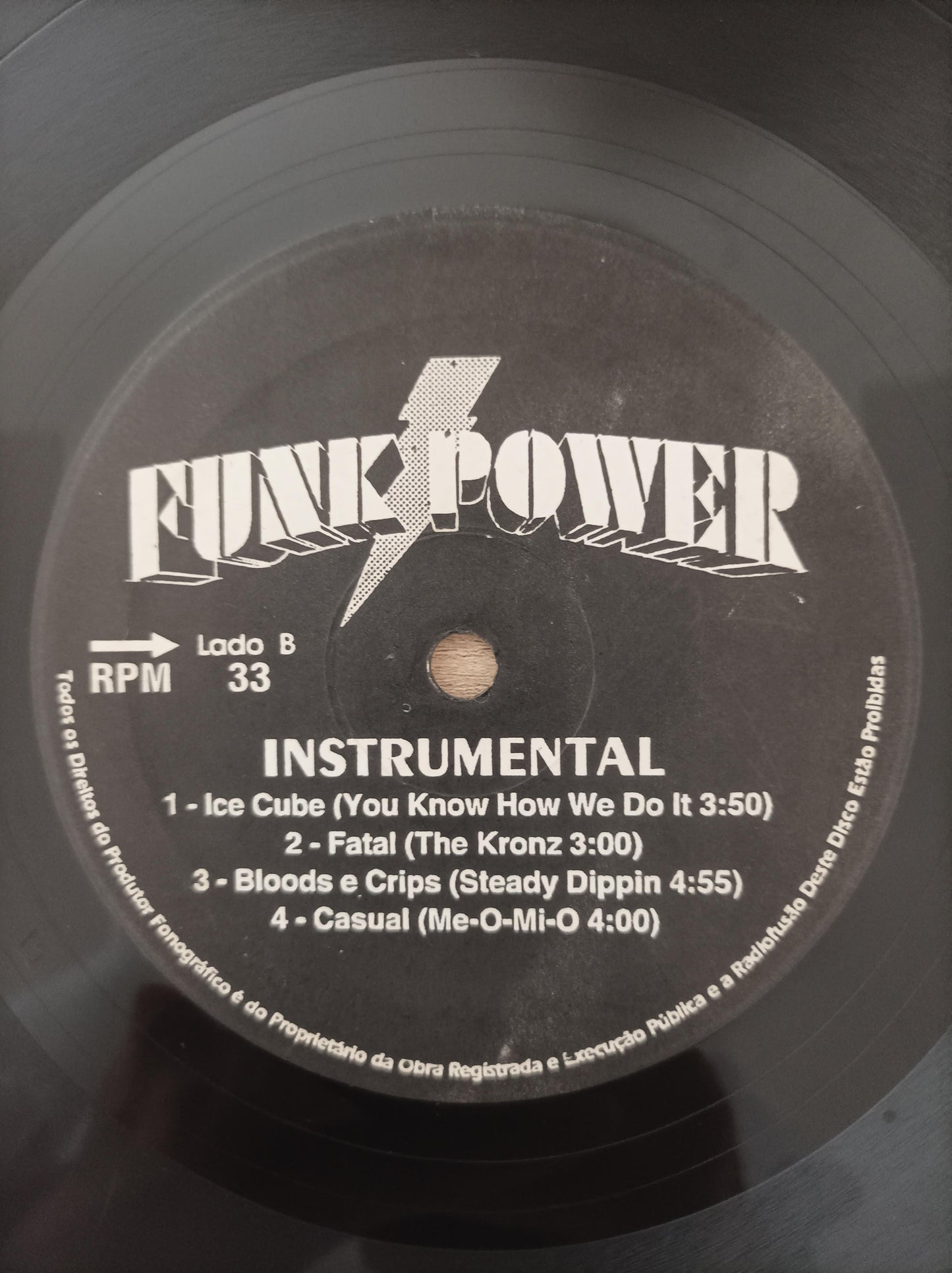 Lp Vinil Funk Power O Som Acima do Normal Vol. 1