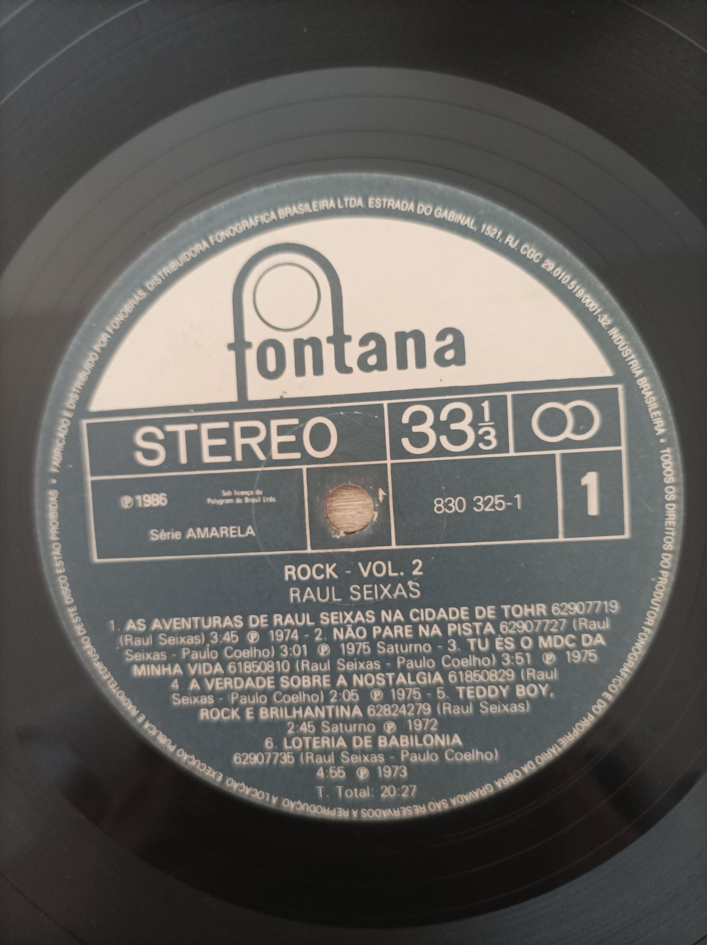 Lp Vinil Raul Seixas Rock Vol. 2
