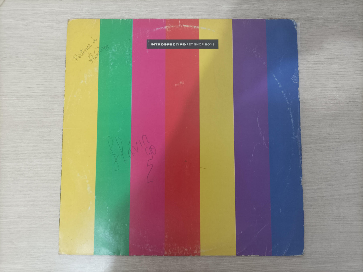 Lp Vinil Pet Shop Boys Introspective Com Encarte