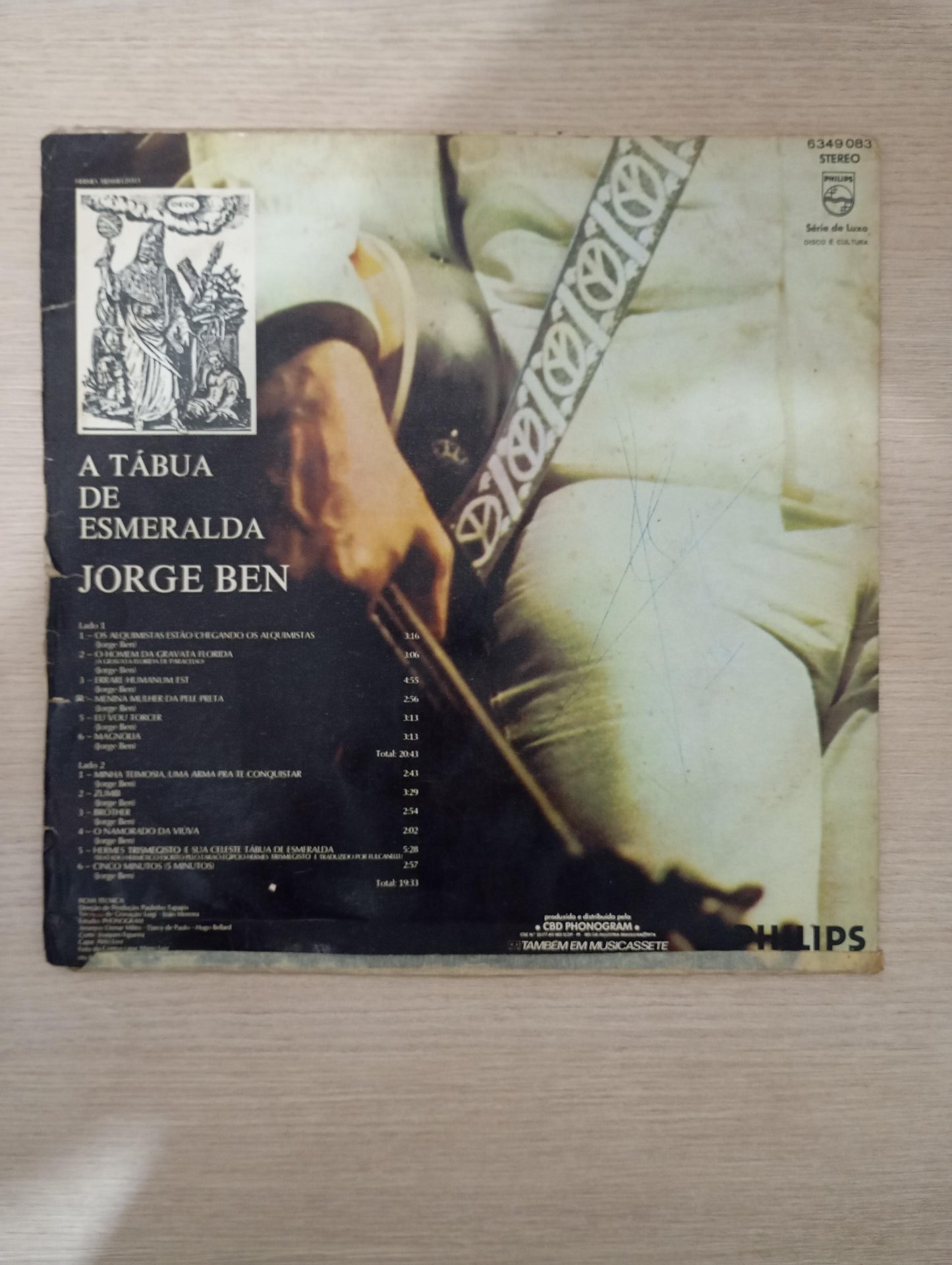 Disco Vinil A Tábua De Esmeralda Jorge Ben A