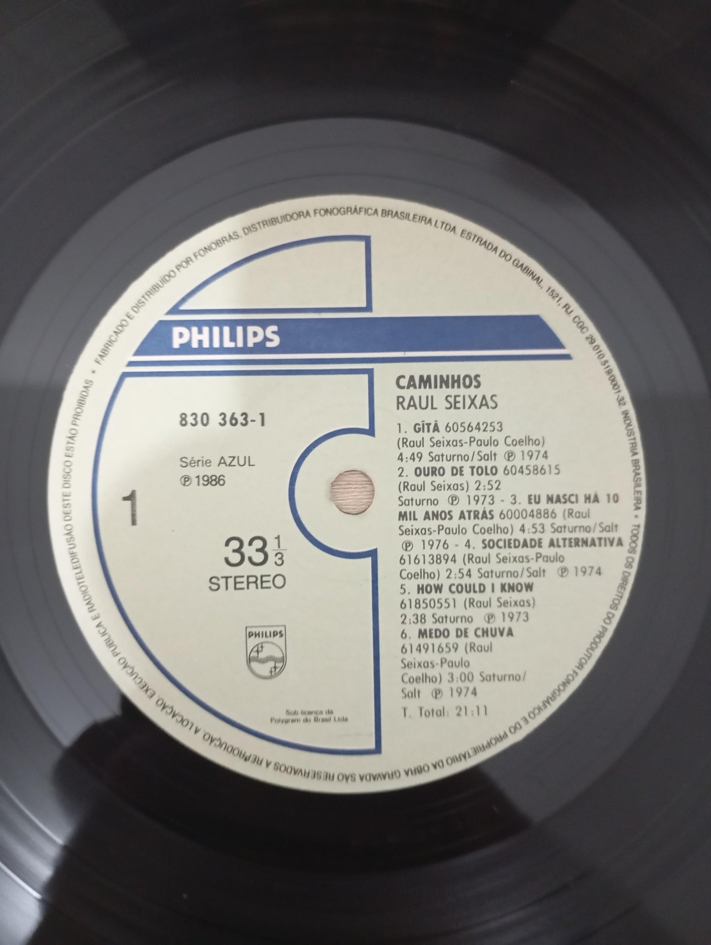 Lp Vinil Raul Seixas Caminhos