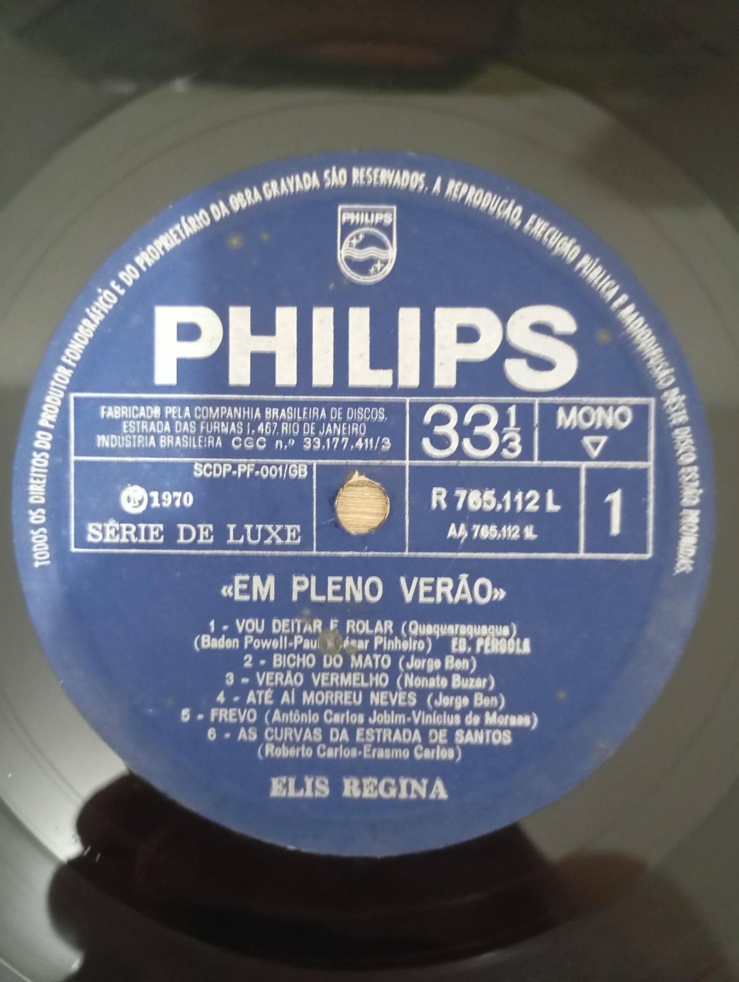 Lp Vinil Elis Regina ...Em Pleno Verão