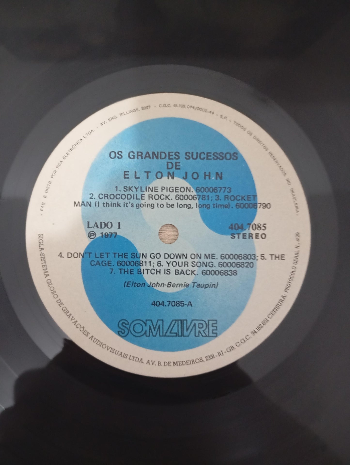 Lp Vinil Elton John Os Grandes Sucessos De Elton John