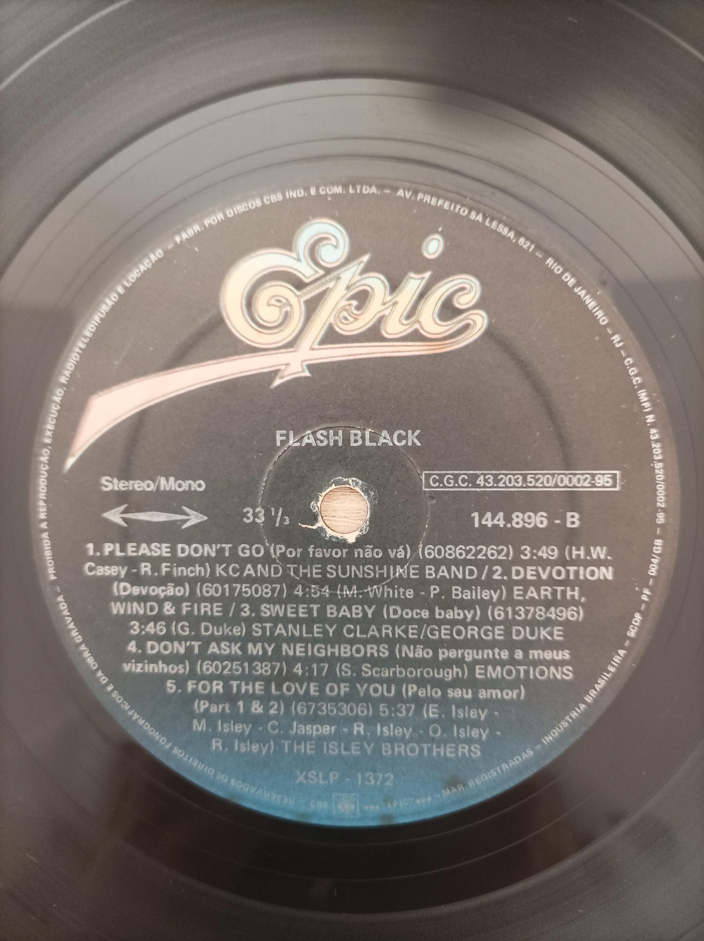 Disco Vinil Black Flash A