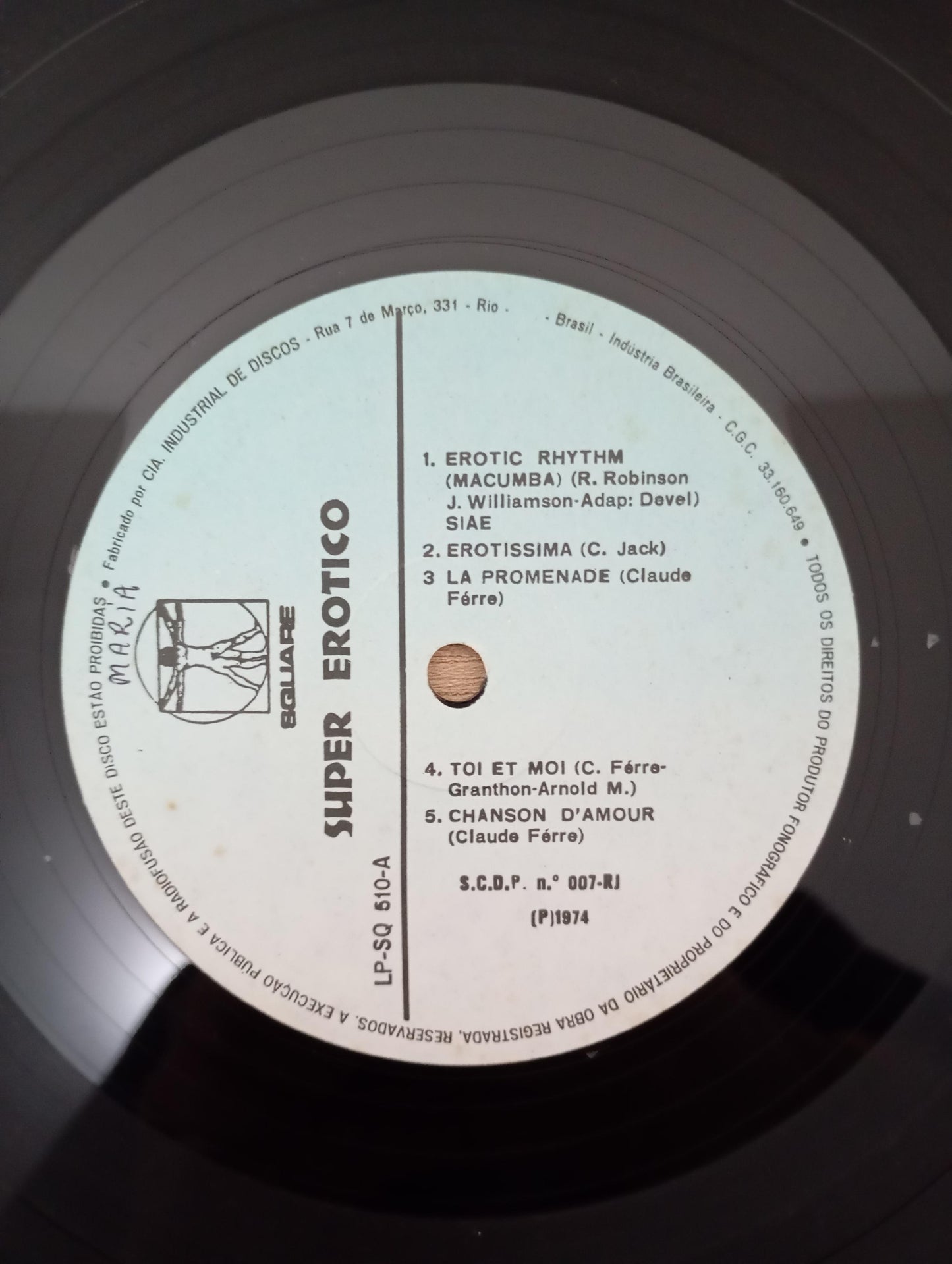 Lp Vinil Super Erótico