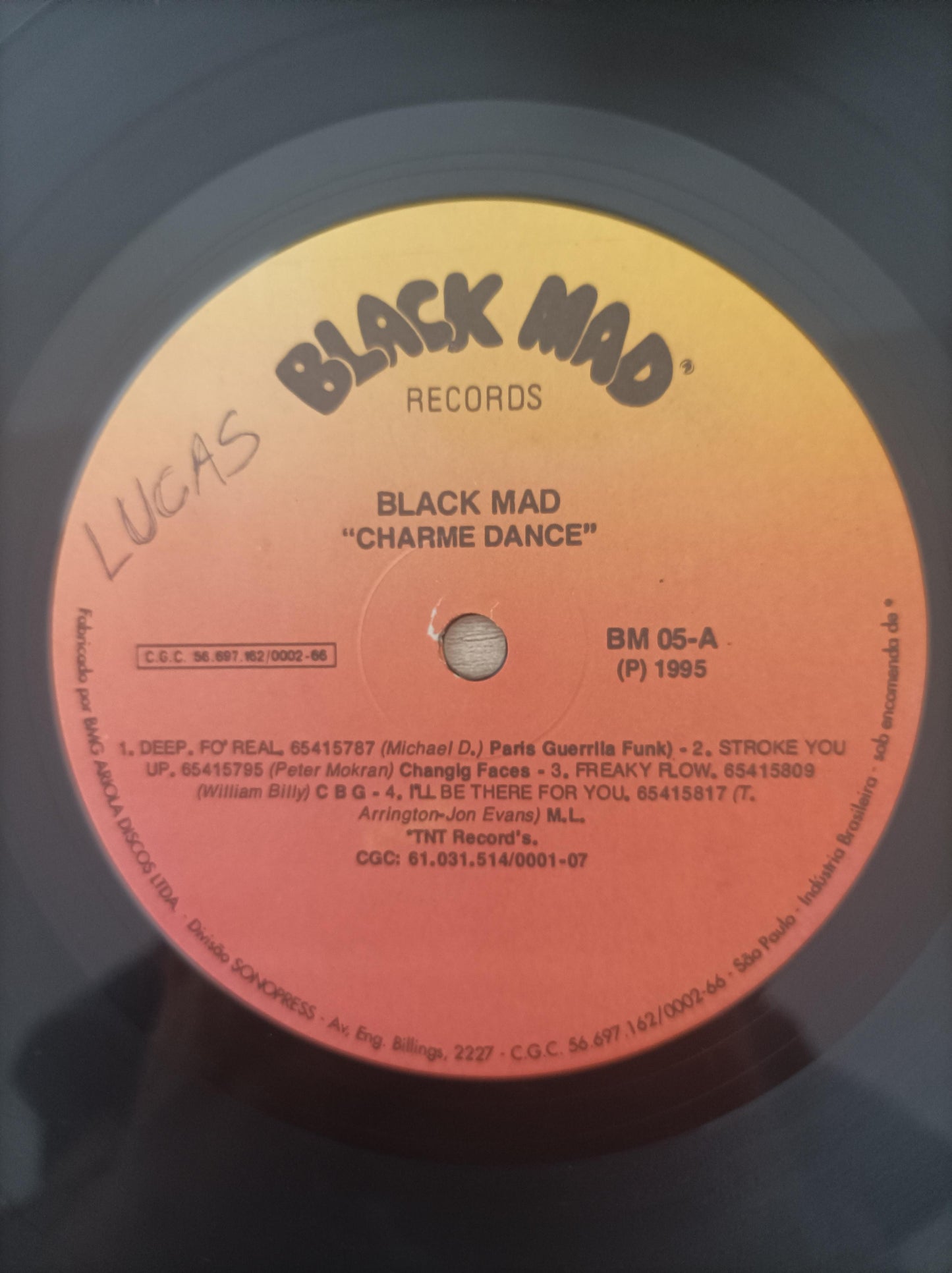 Lp Vinil Black Mad Charm Dance