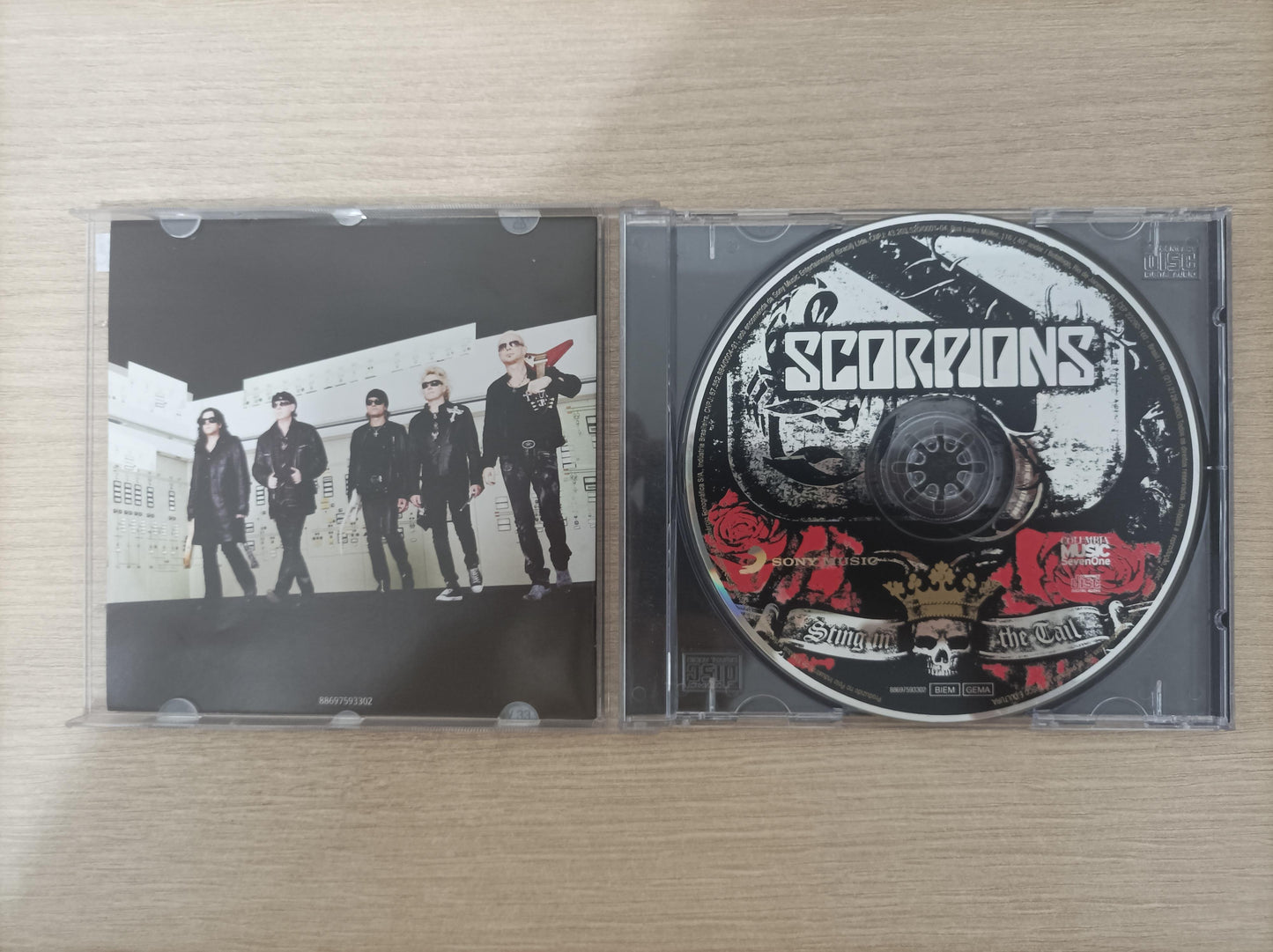 CD Scorpions Sting In The Tail