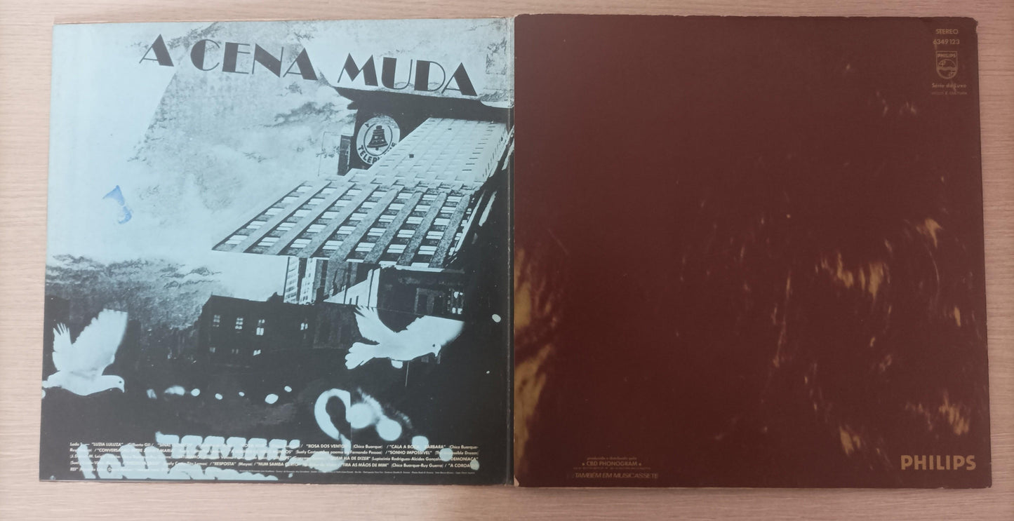 Lp Vinil Maria Bethânia A Cena Muda Capa Dupla