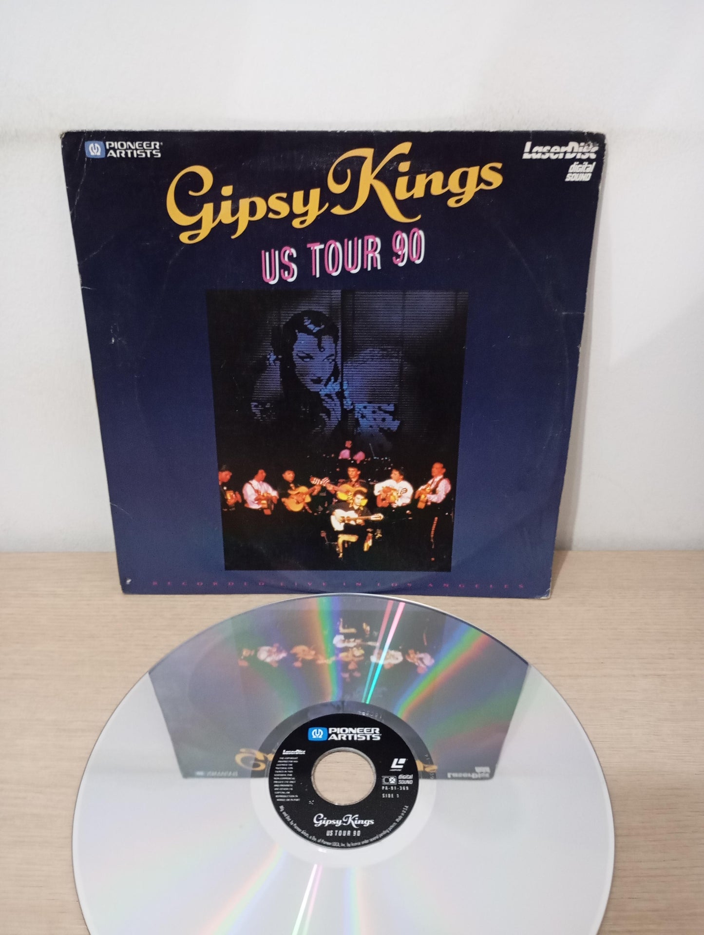 LD LaserDisc Gipsy Kings US Tour 90 Import USA