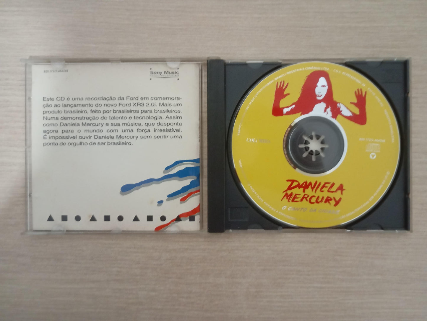 CD Daniela Mercury Arrancada