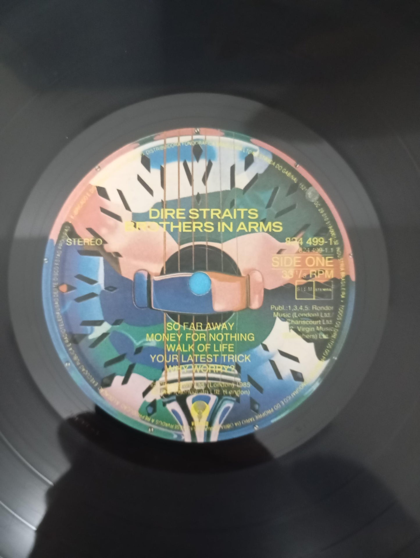 Lp Vinil Dire Straits Brothers In Arms Com Encarte