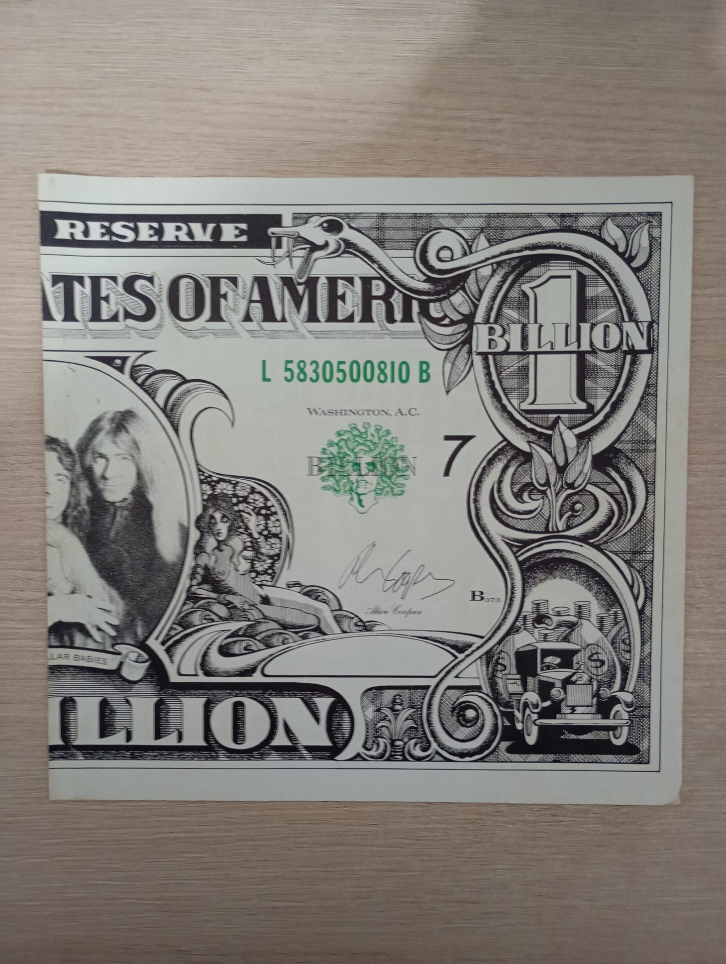 Lp Vinil Alice Cooper Billion Dollar Babies C Encarte Import