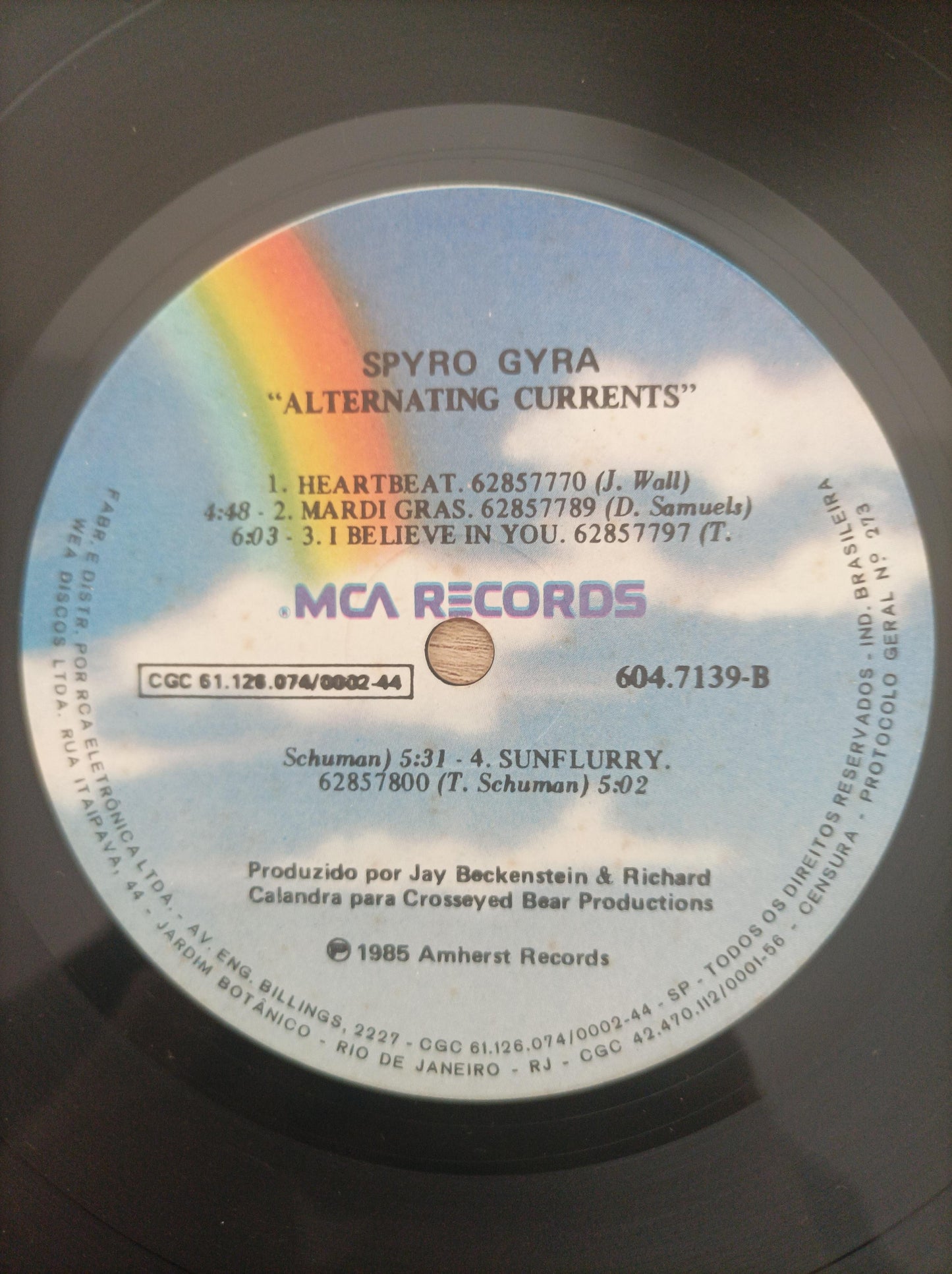 Lp Vinil Spyro Gyra Alternating Currents