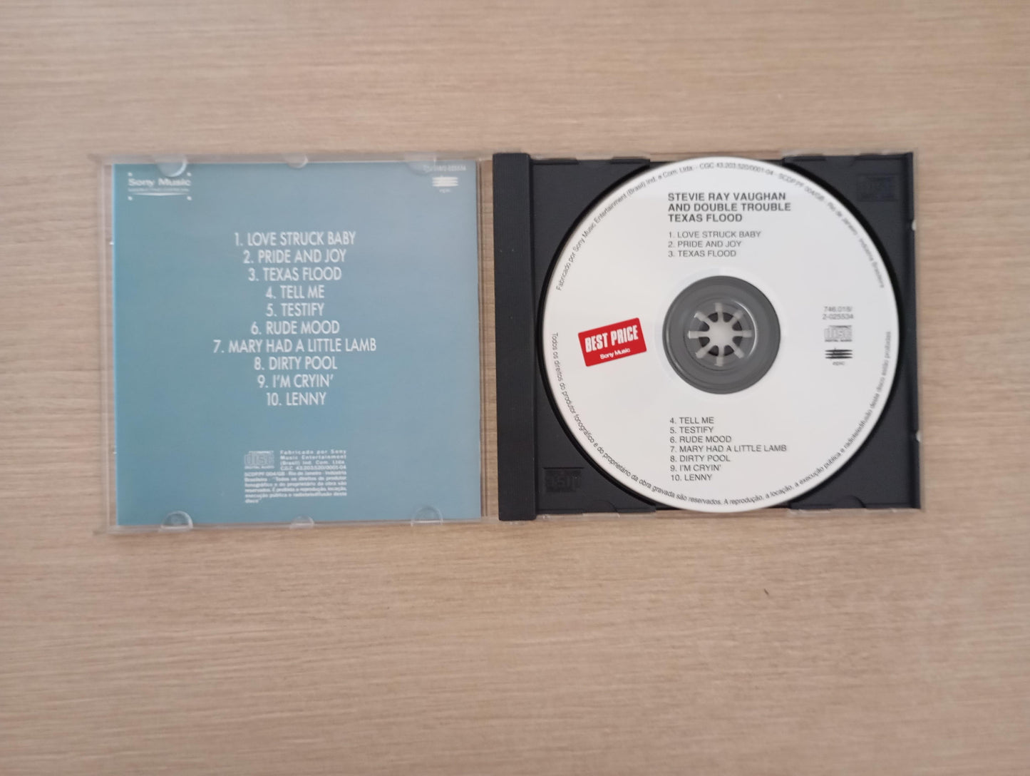 CD Stevie Ray Vaughan & Double Trouble Texas Flood