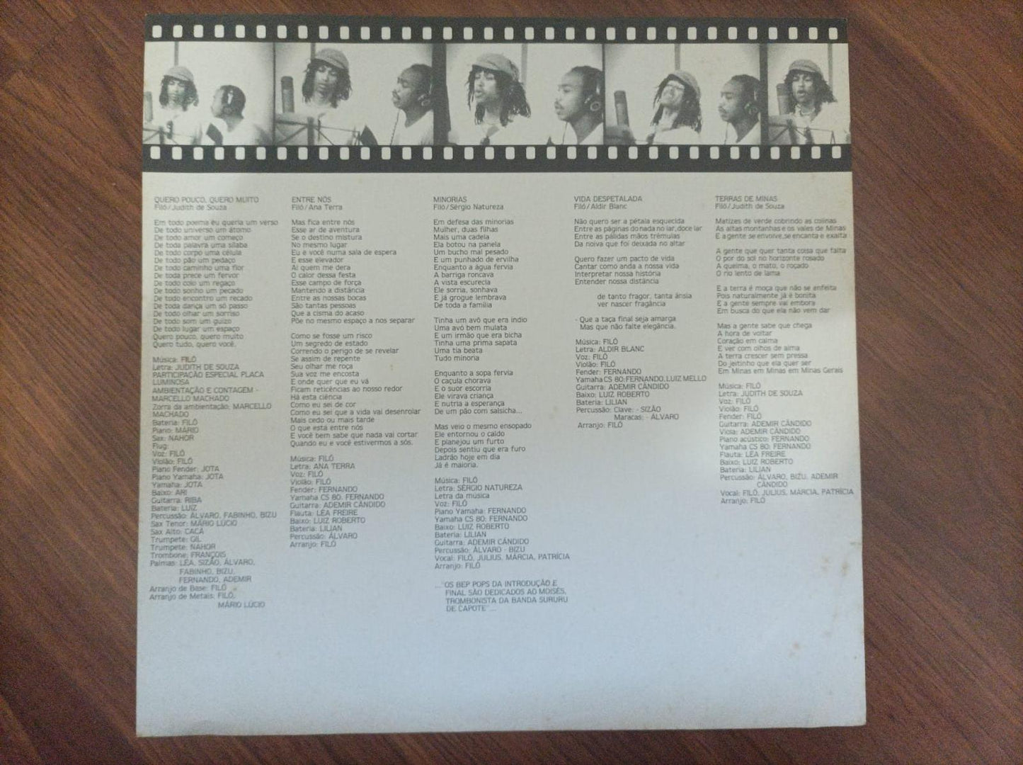 Lp Vinil Filó Origens Com Encarte
