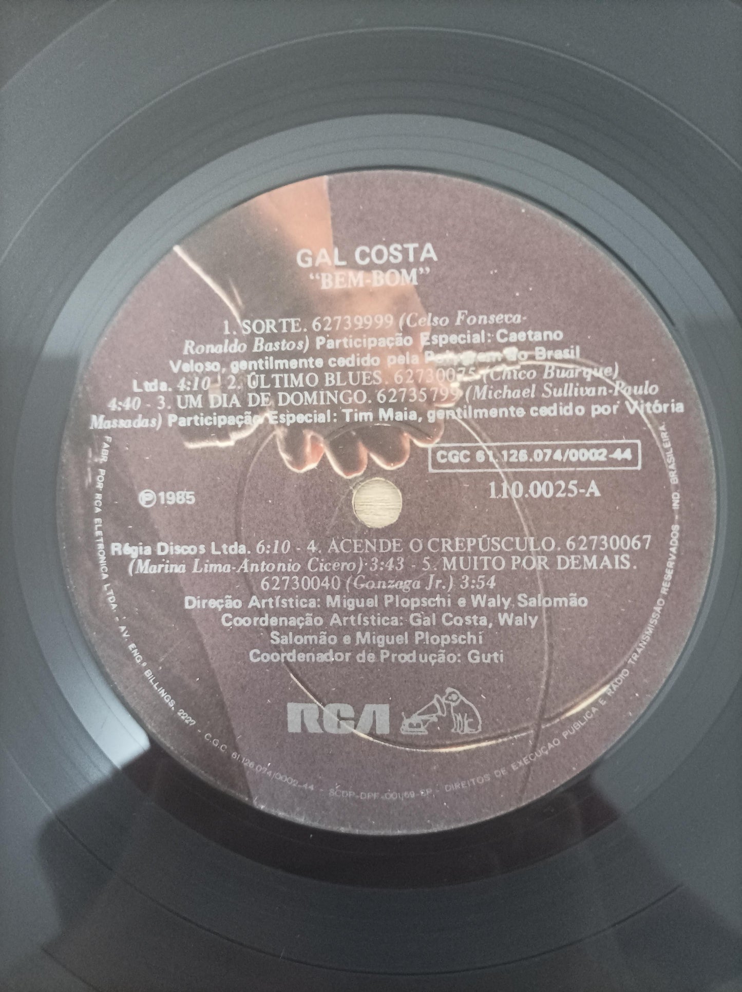 Lp Vinil Gal Costa Bem Bom Capa Dupla