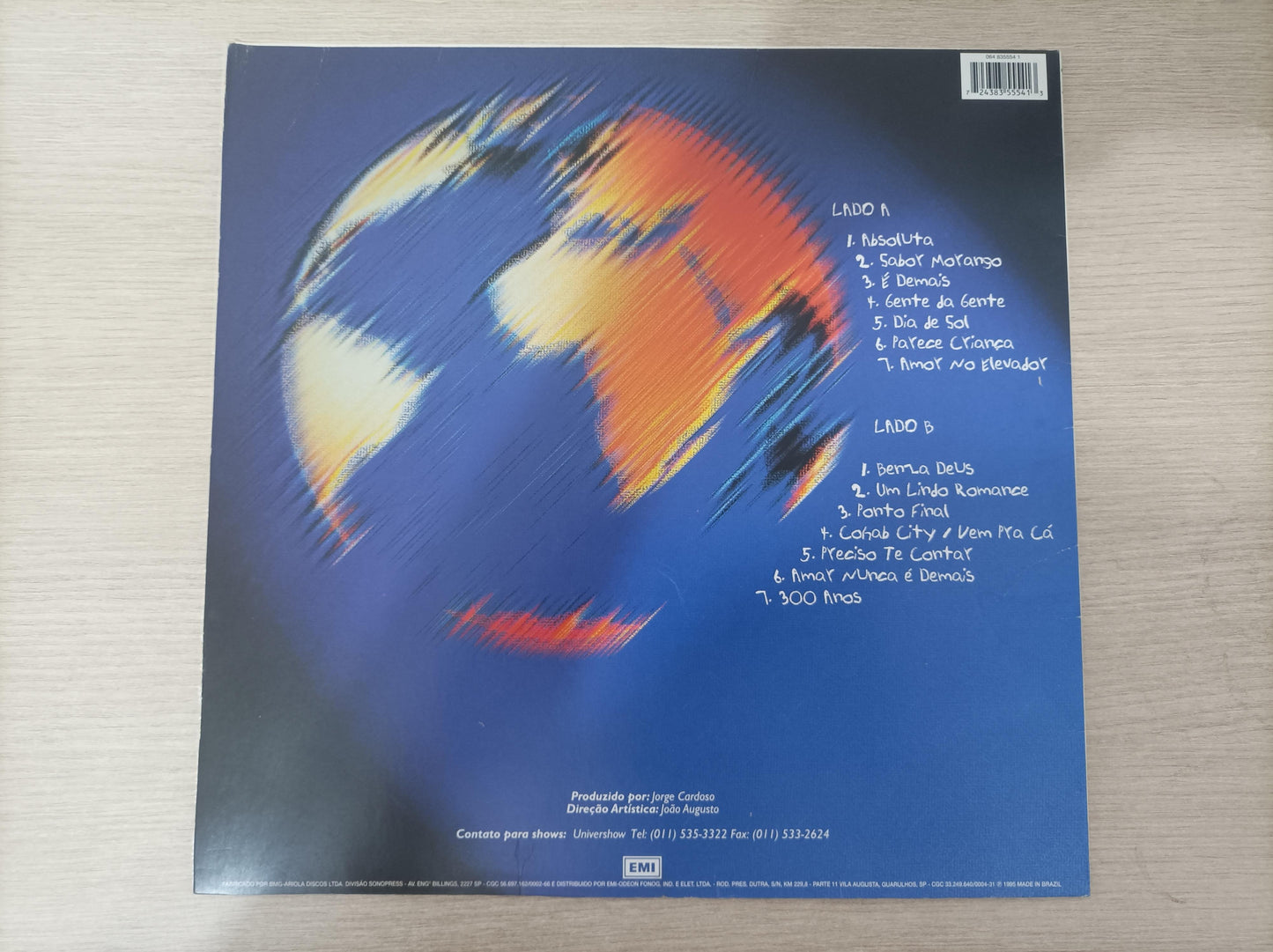 Lp Vinil Negritude Junior Gente Da Gente Com Encarte