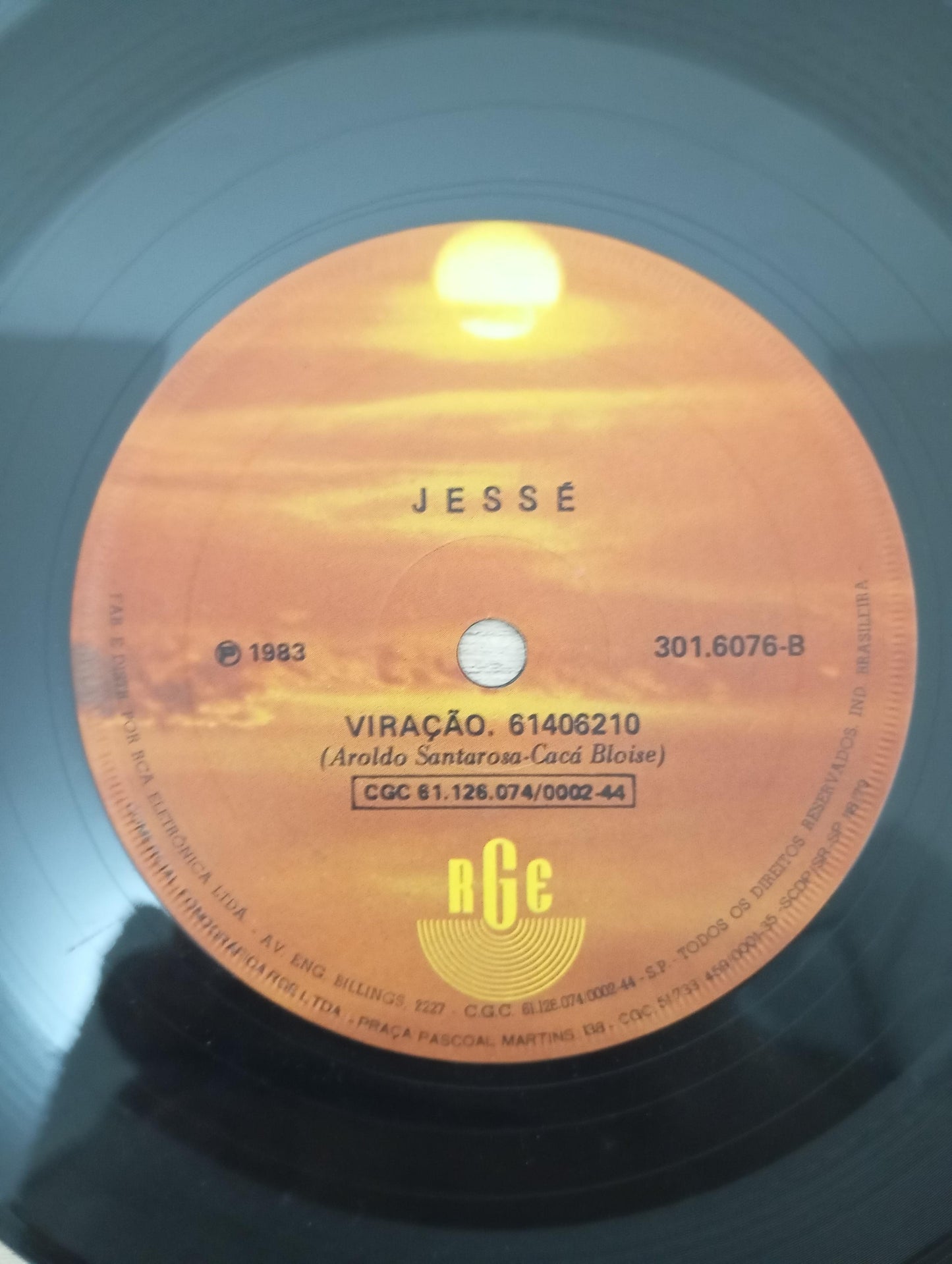 Vinil Compacto Jessé Solidão de Amigos / Viração