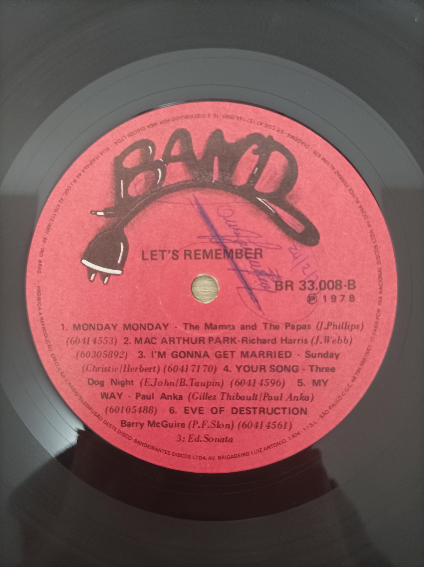 Lp Vinil Let's Remember