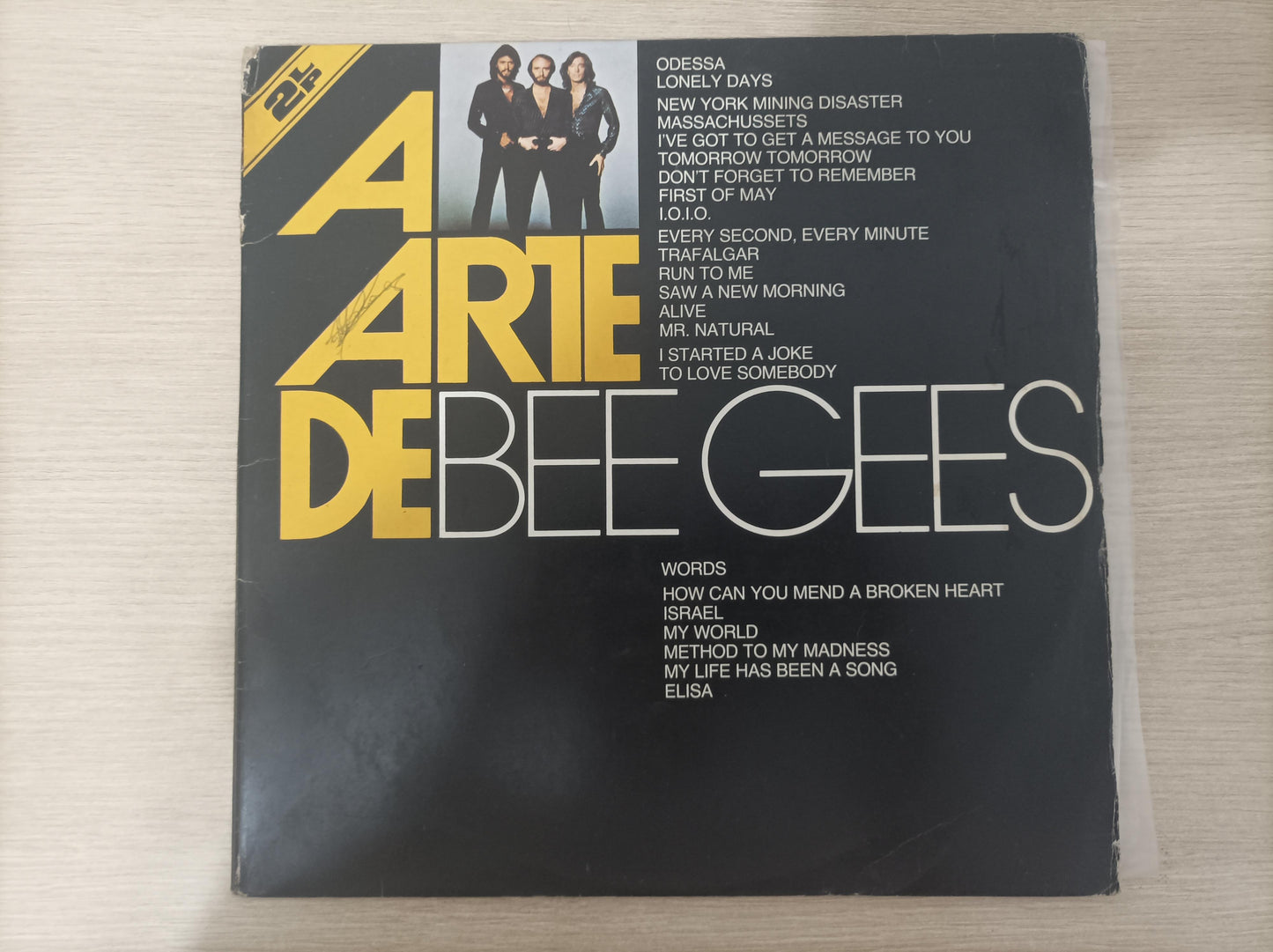 Lp Vinil Bee Gees A arte de Duplo