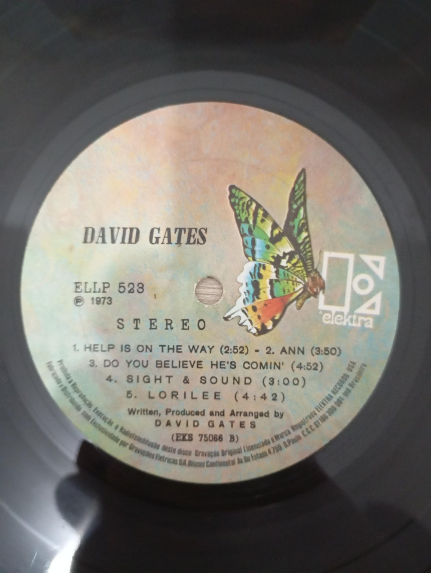 Lp Vinil David Gates First