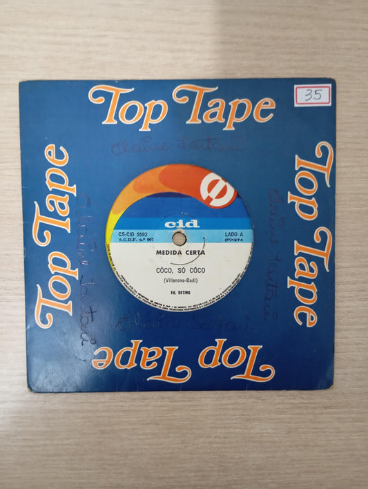 Vinil Compacto Medida Certa Côco, Só Côco / Pedras Cruzadas