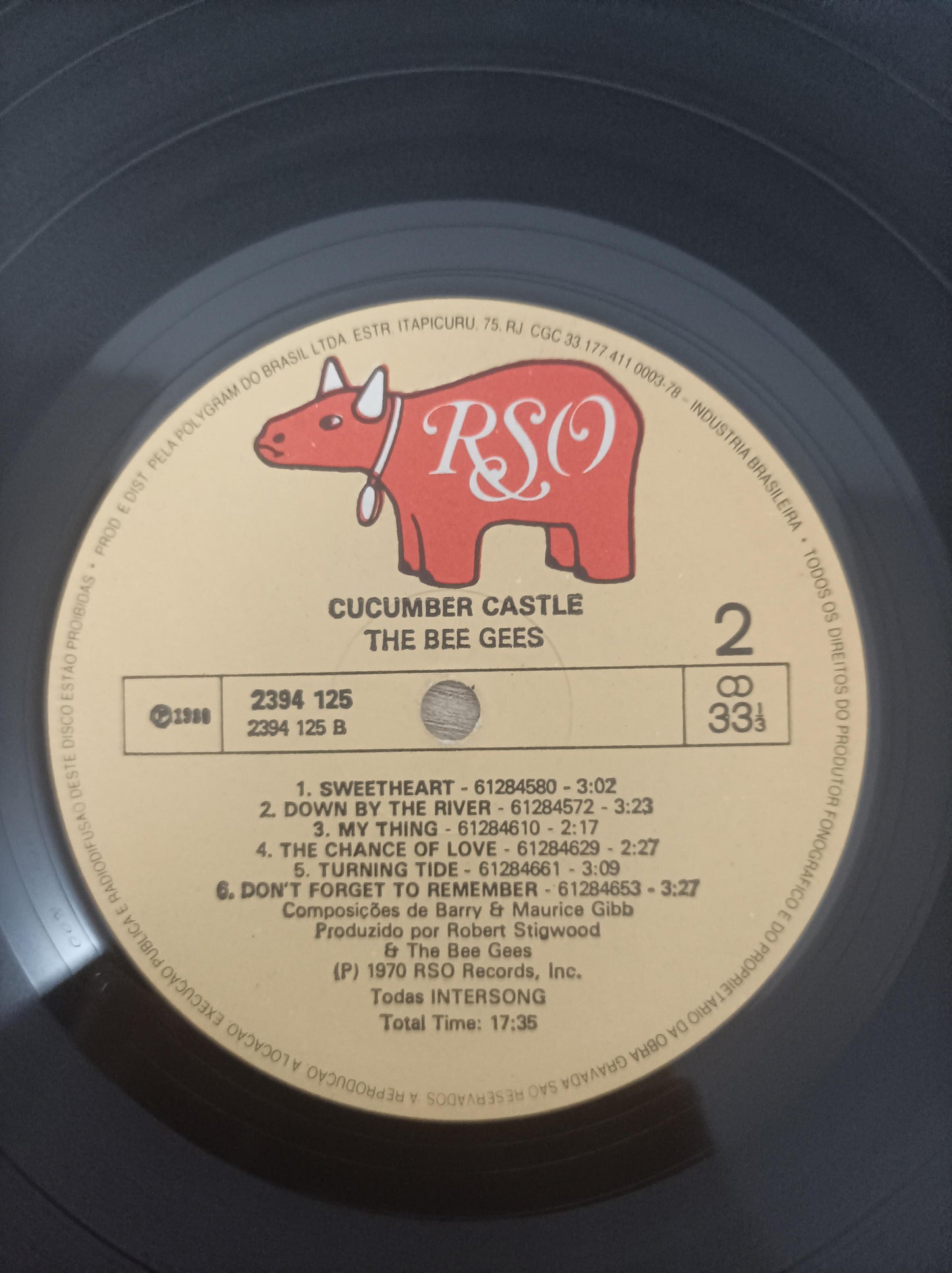 Lp Vinil Bee Gees Cucumber Castle Importado
