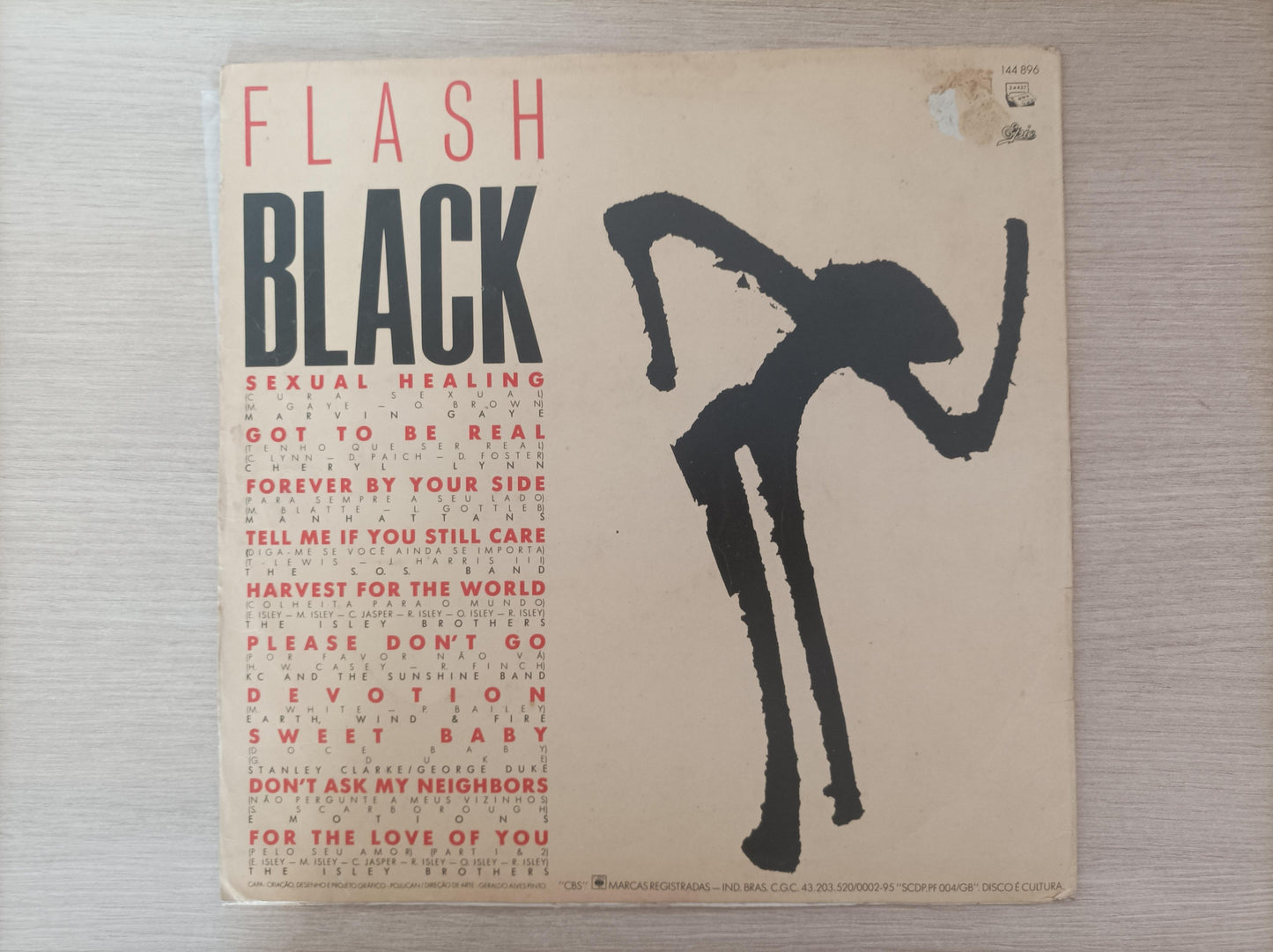 Lp Vinil Flash Black