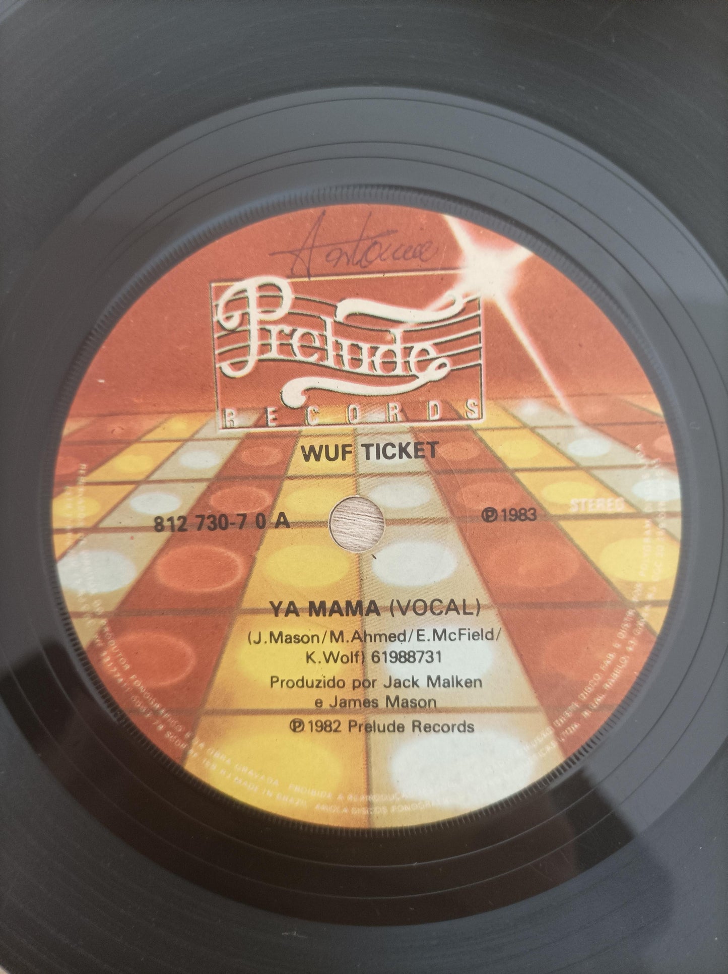 compacto Vinil Ya Mama Wuf Ticket A