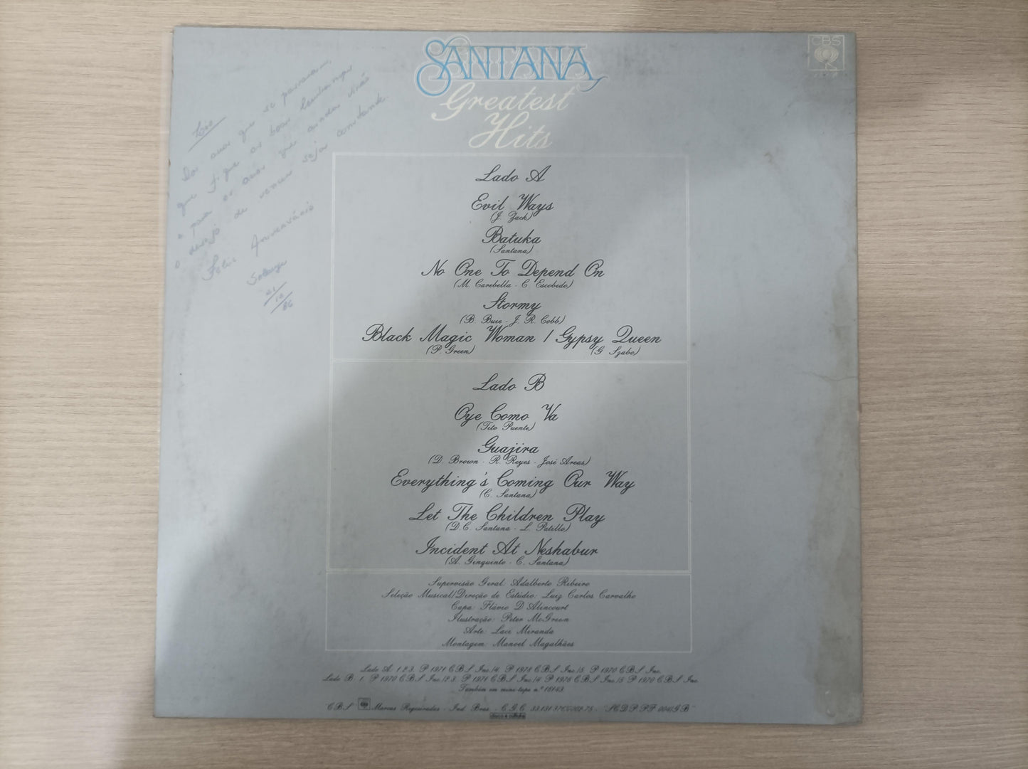 Lp Vinil Santana Greatest Hits