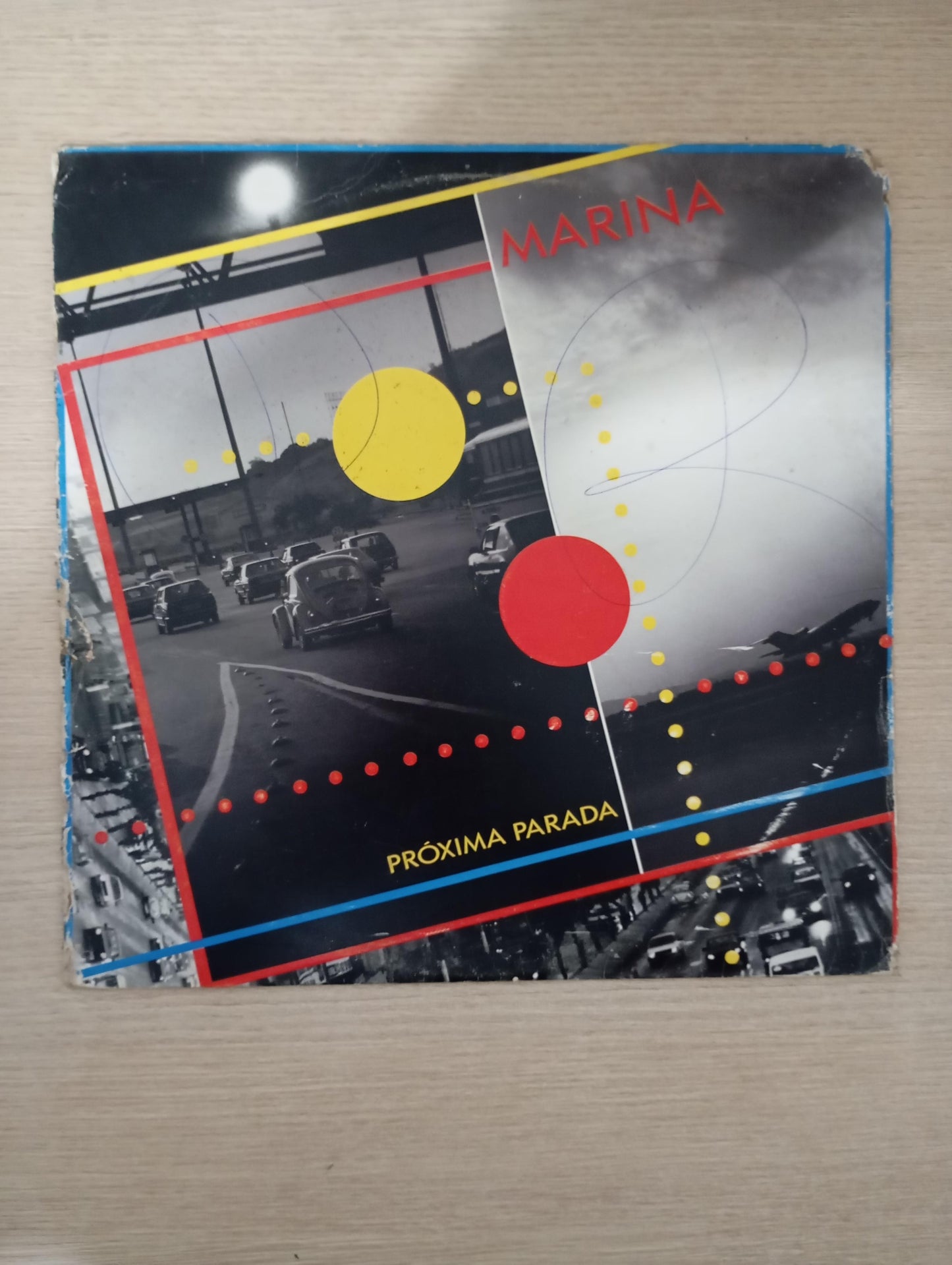 Lp Vinil Marina Lima Próxima Parada Com Encarte