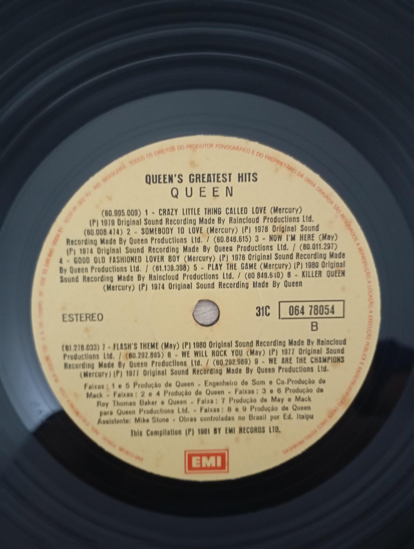 Lp Vinil Queen Greatest Hits Com Encarte