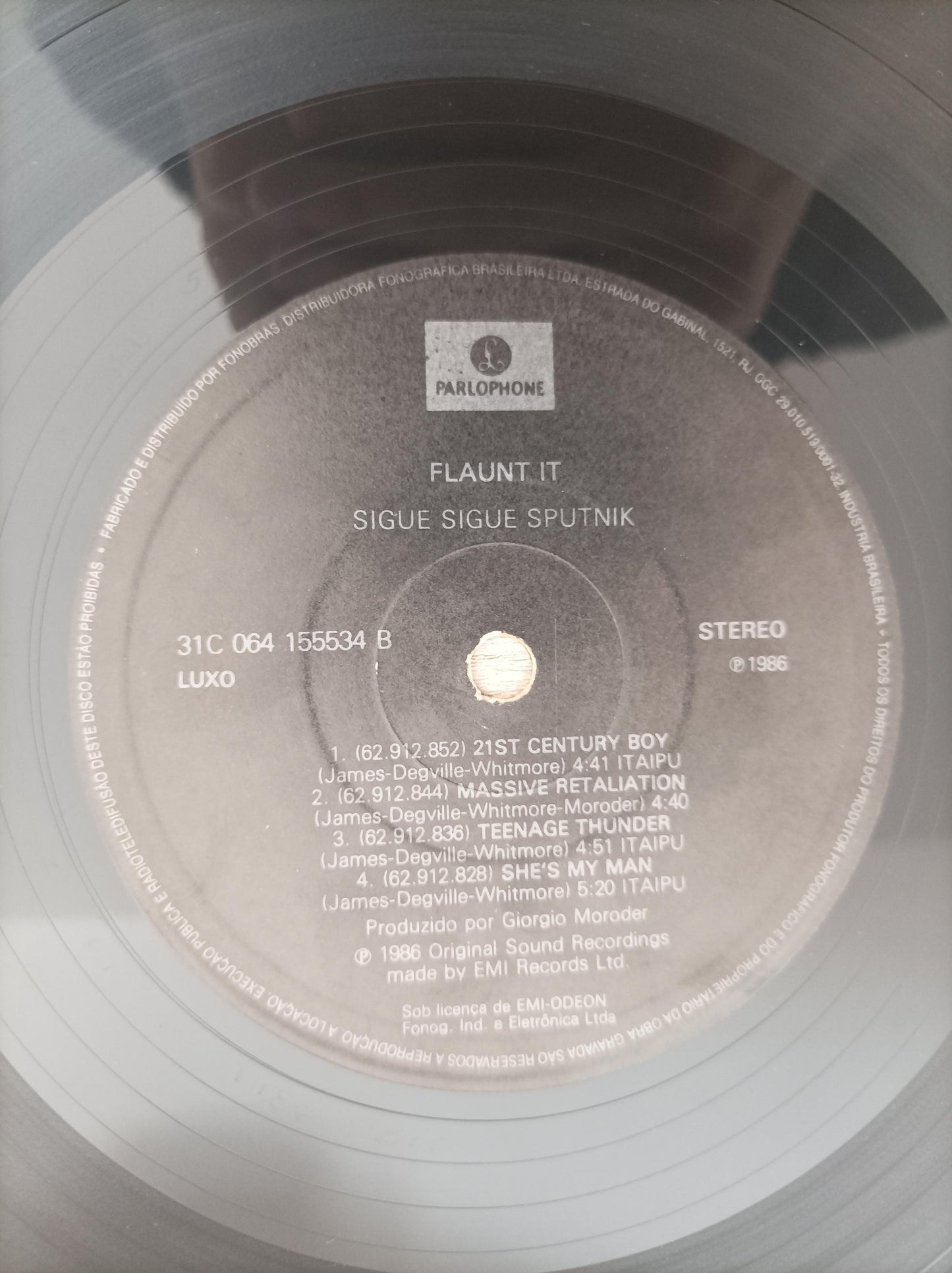 Lp Vinil Sigue Sigue Sputnik Flaunt It