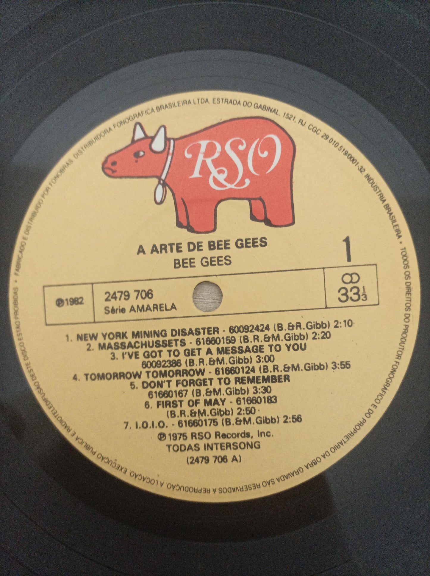 Lp Vinil Bee Gees A arte de Duplo