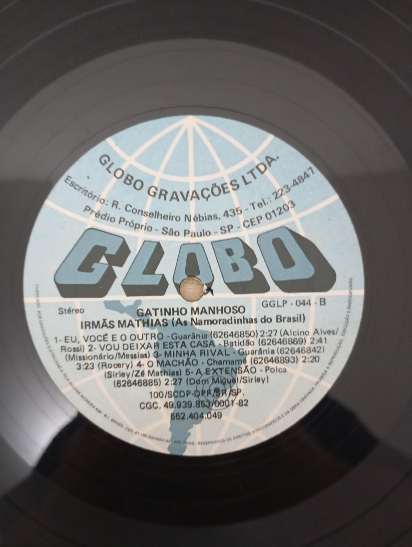 Lp Vinil Irmãs Mathias Gatinho Manhoso