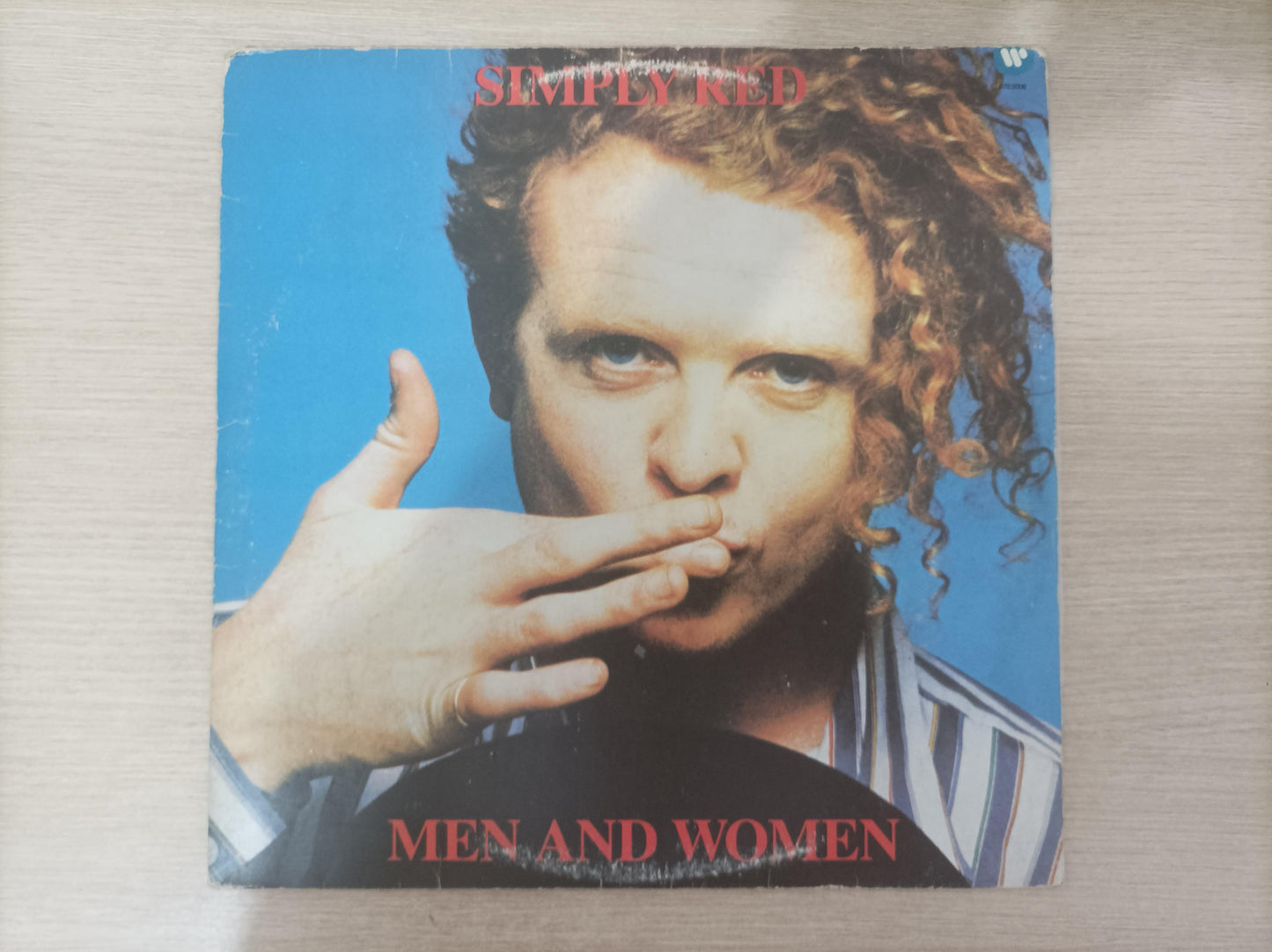 Disco Vinil Men And Women Simply Red Com Encarte A