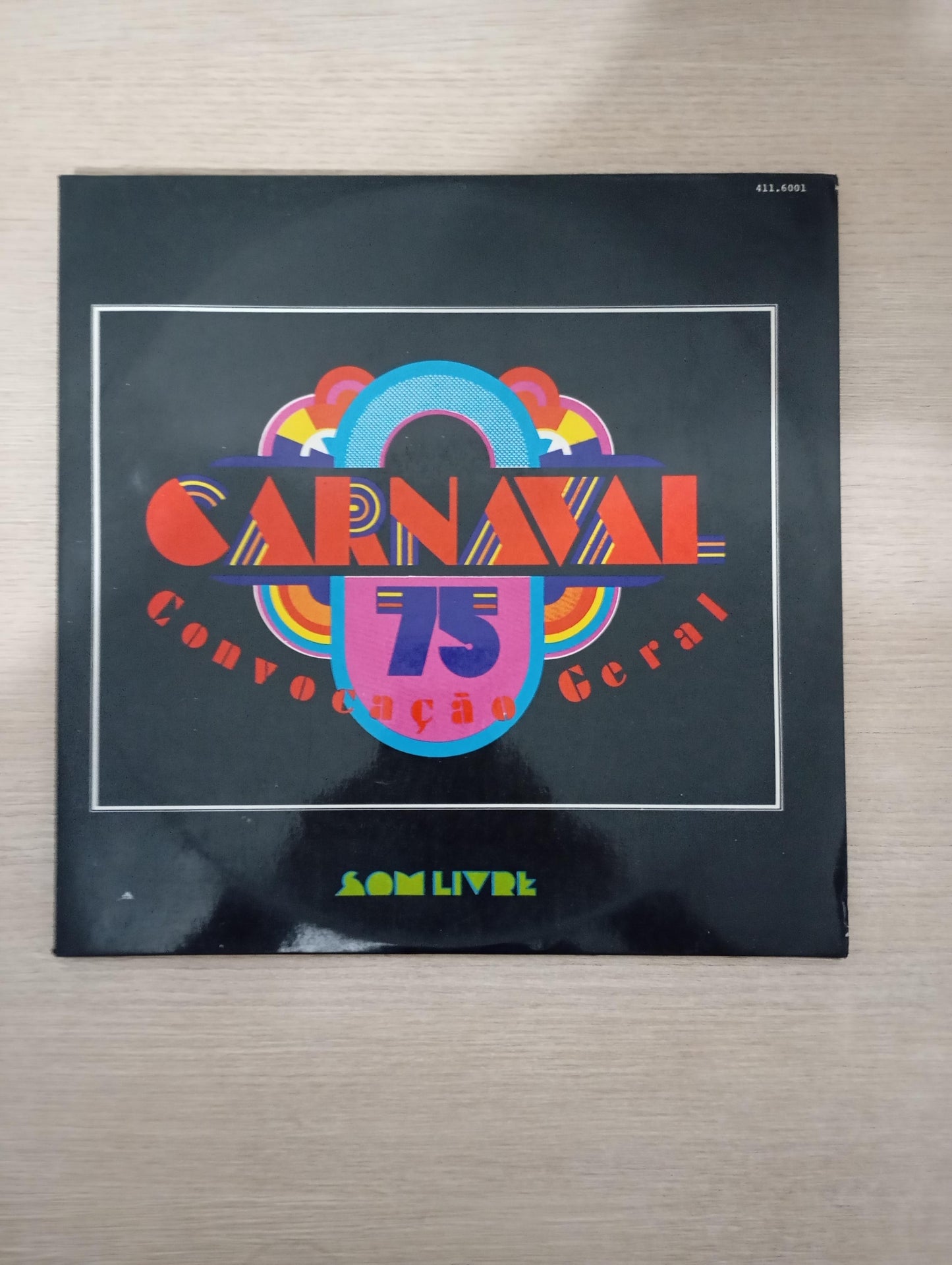 Lp Vinil Carnaval 75 Convocação Geral Duplo Com Encarte