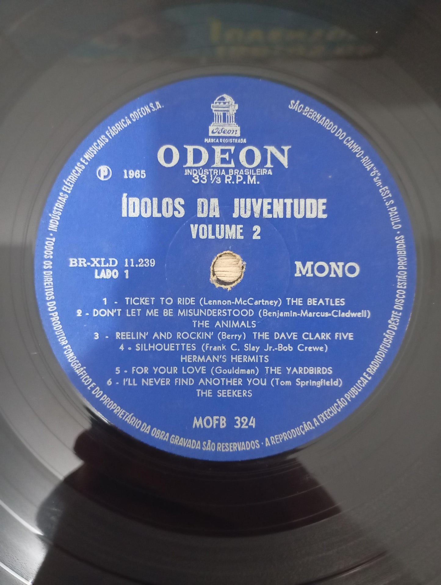 Lp Vinil Ídolos da Juventude Vol. 2