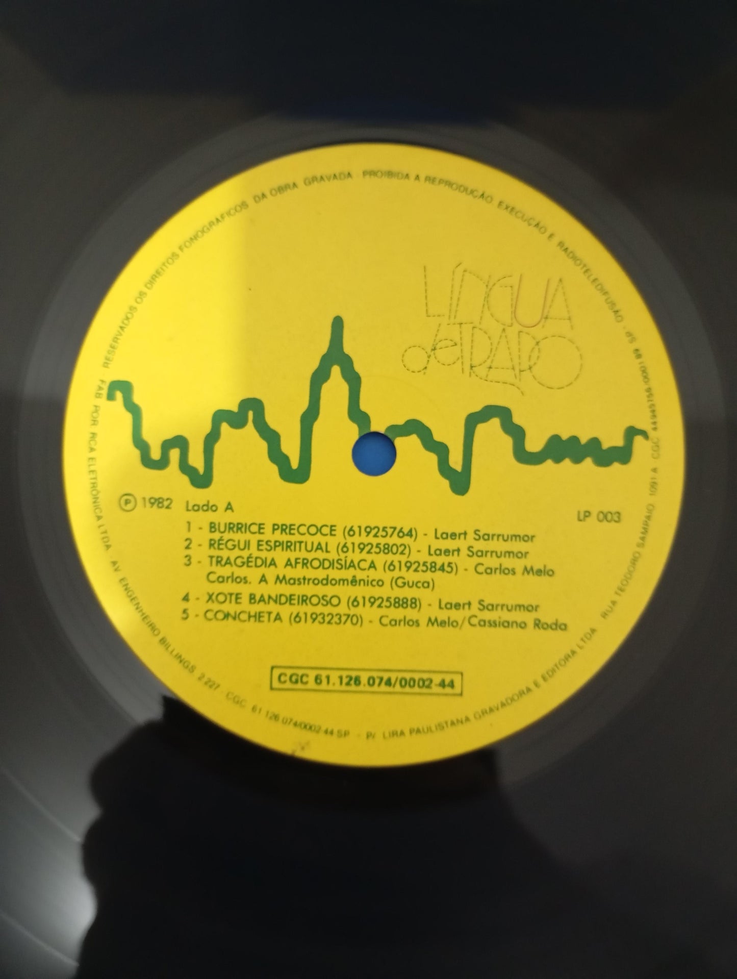 Lp Vinil Língua De Trapo 1982 Com Encartes