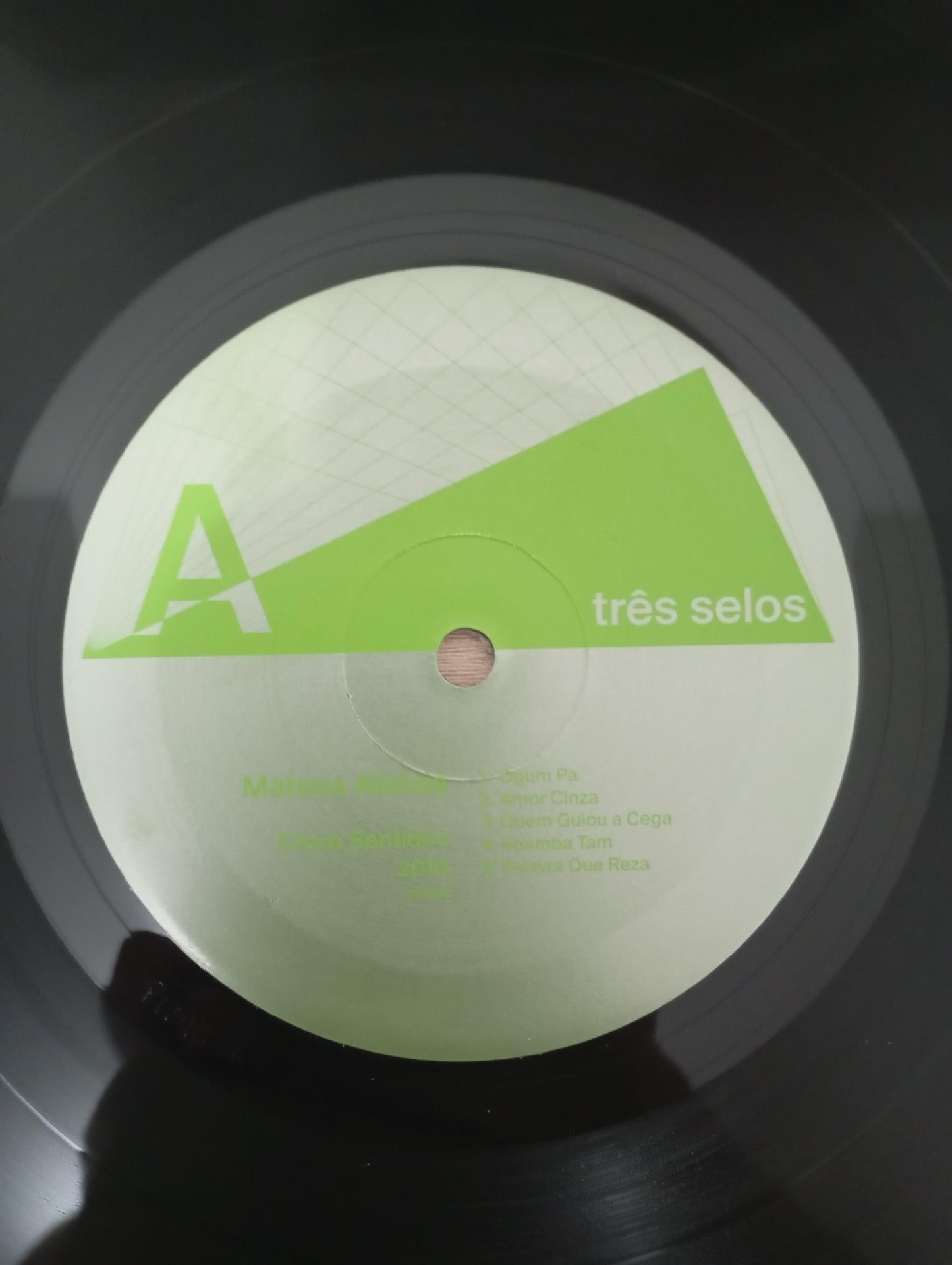 Lp Vinil Mateus Aleluia Cinco Sentidos