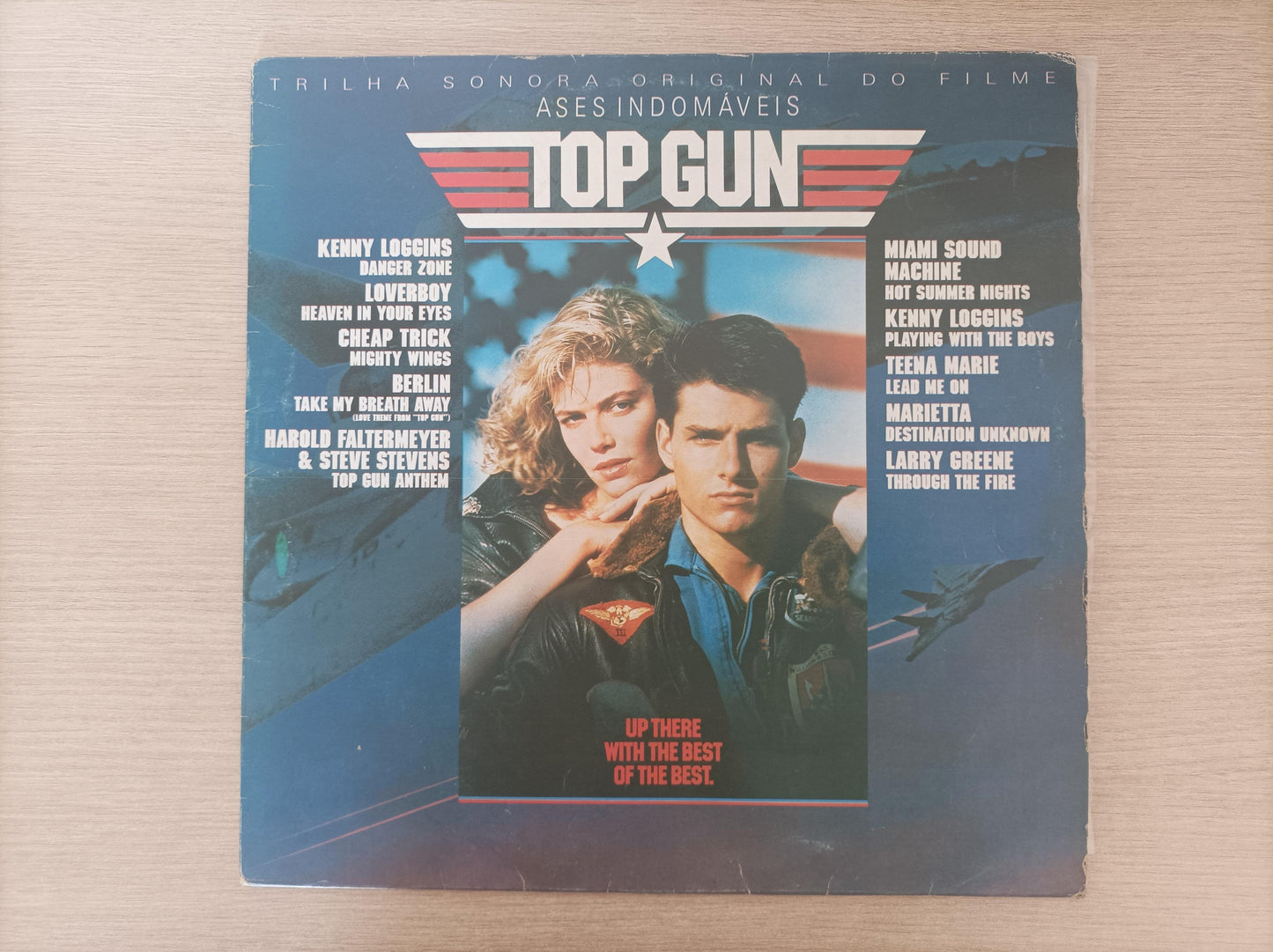 Disco Vinil Ases Indomáveis Top Gun / Com Encarte A