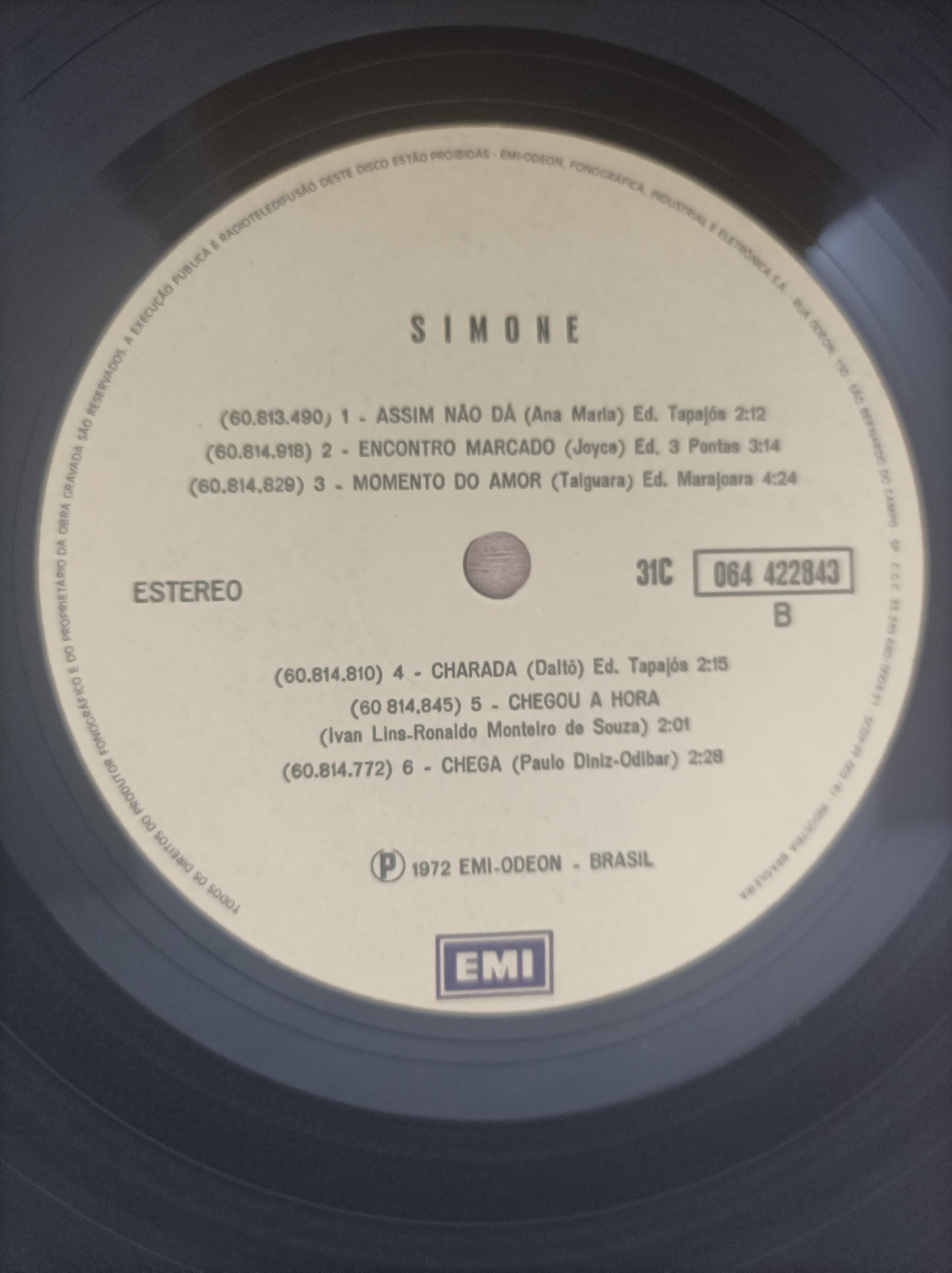 Lp Vinil Simone 1981