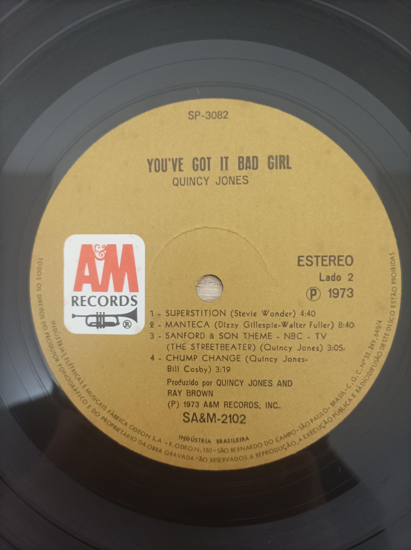 Disco Vinil You've Got It Bad Girl Quincy Jones A