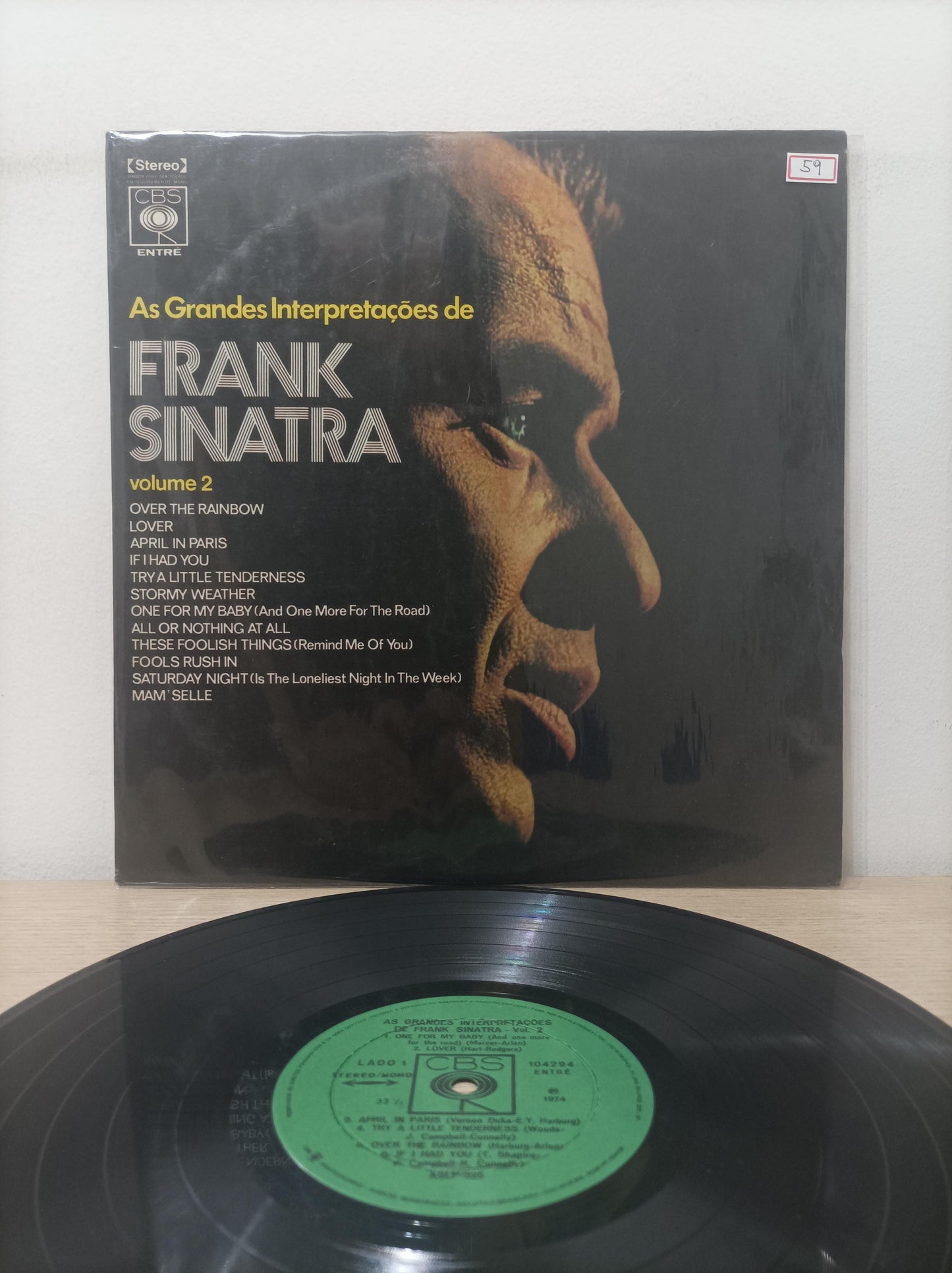 Lp Vinil Frank Sinatra As Grandes Interpraretações de Vol. 2