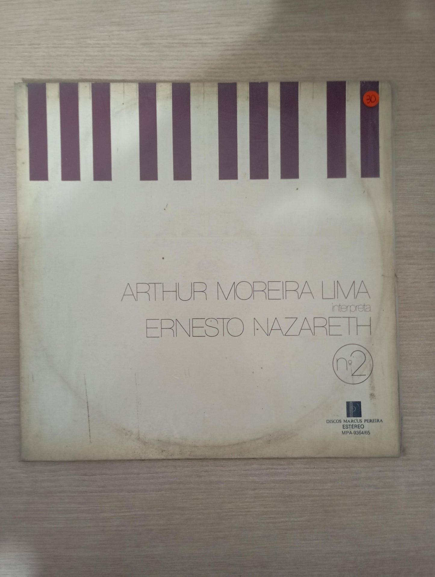 Lp Vinil Arthur Moreira Lima Ernesto Nazareth Nº 2 Duplo