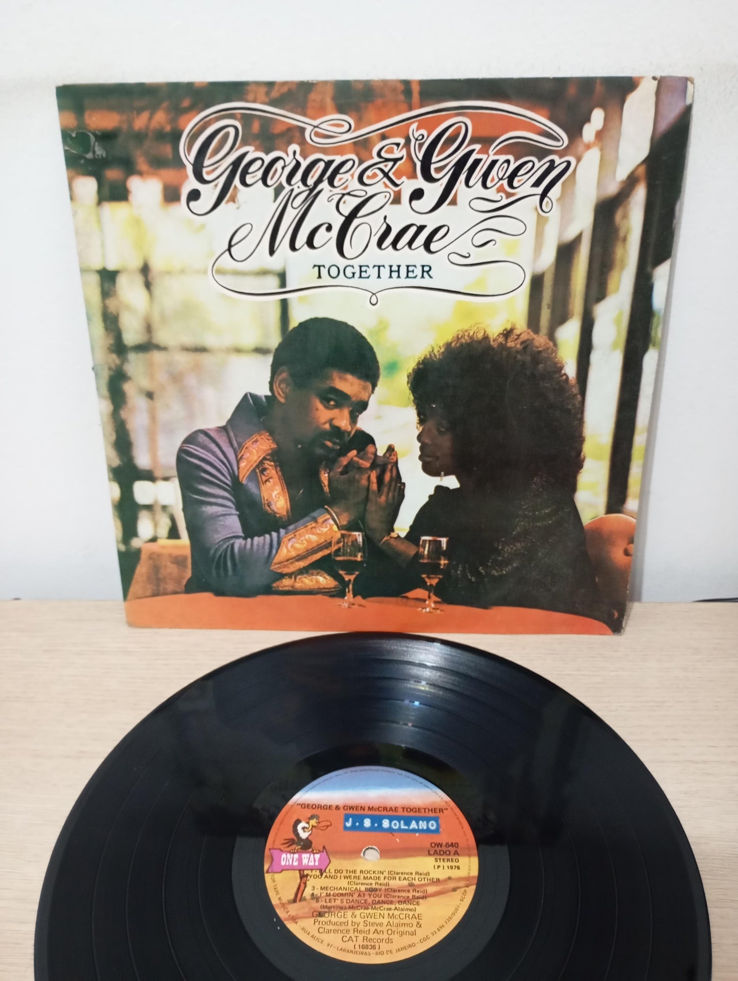 Lp Vinil George & Gwen McCrae Together