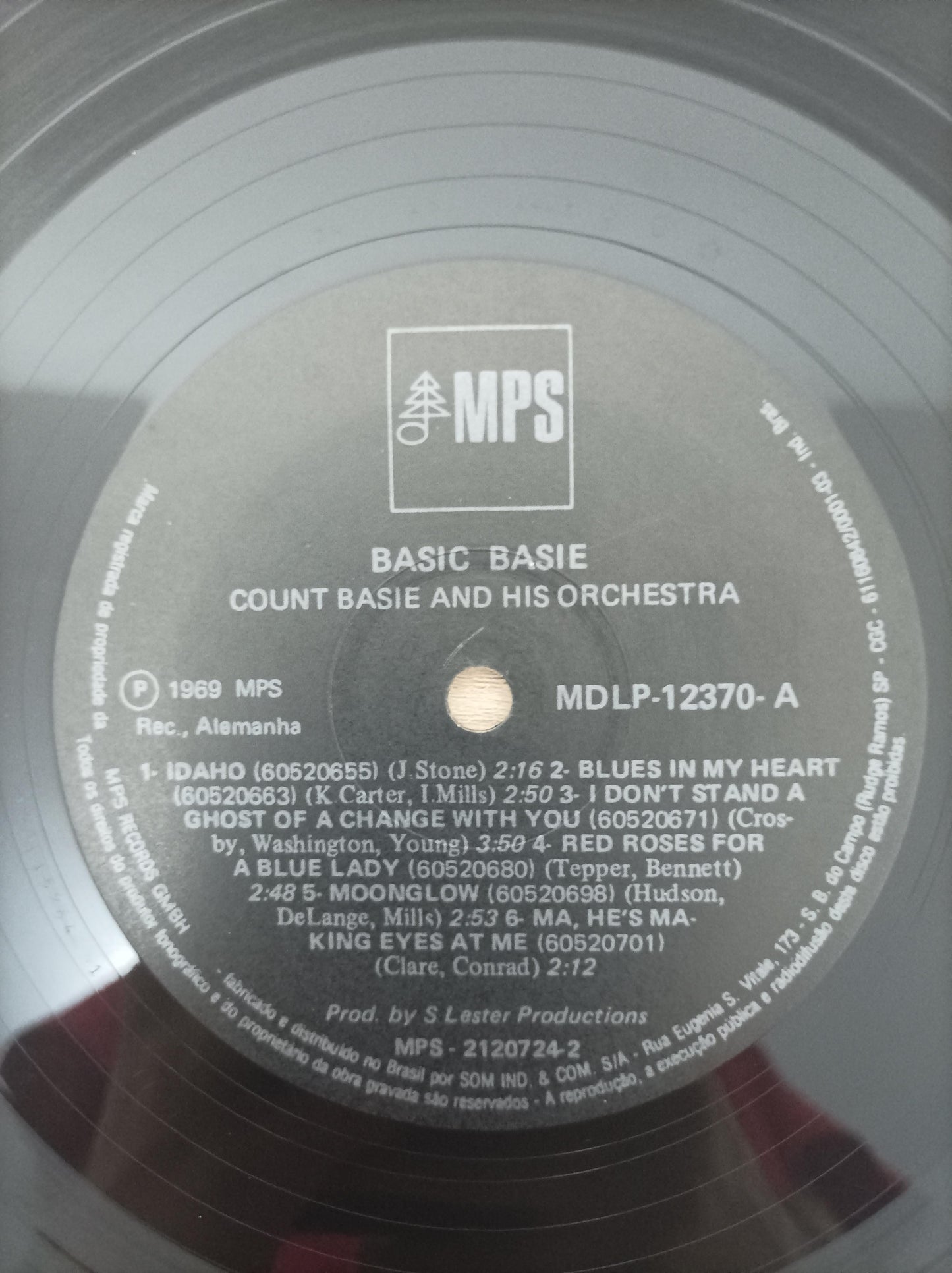 Lp Vinil Count Basie Orchestra Basic Basie Capa Dupla