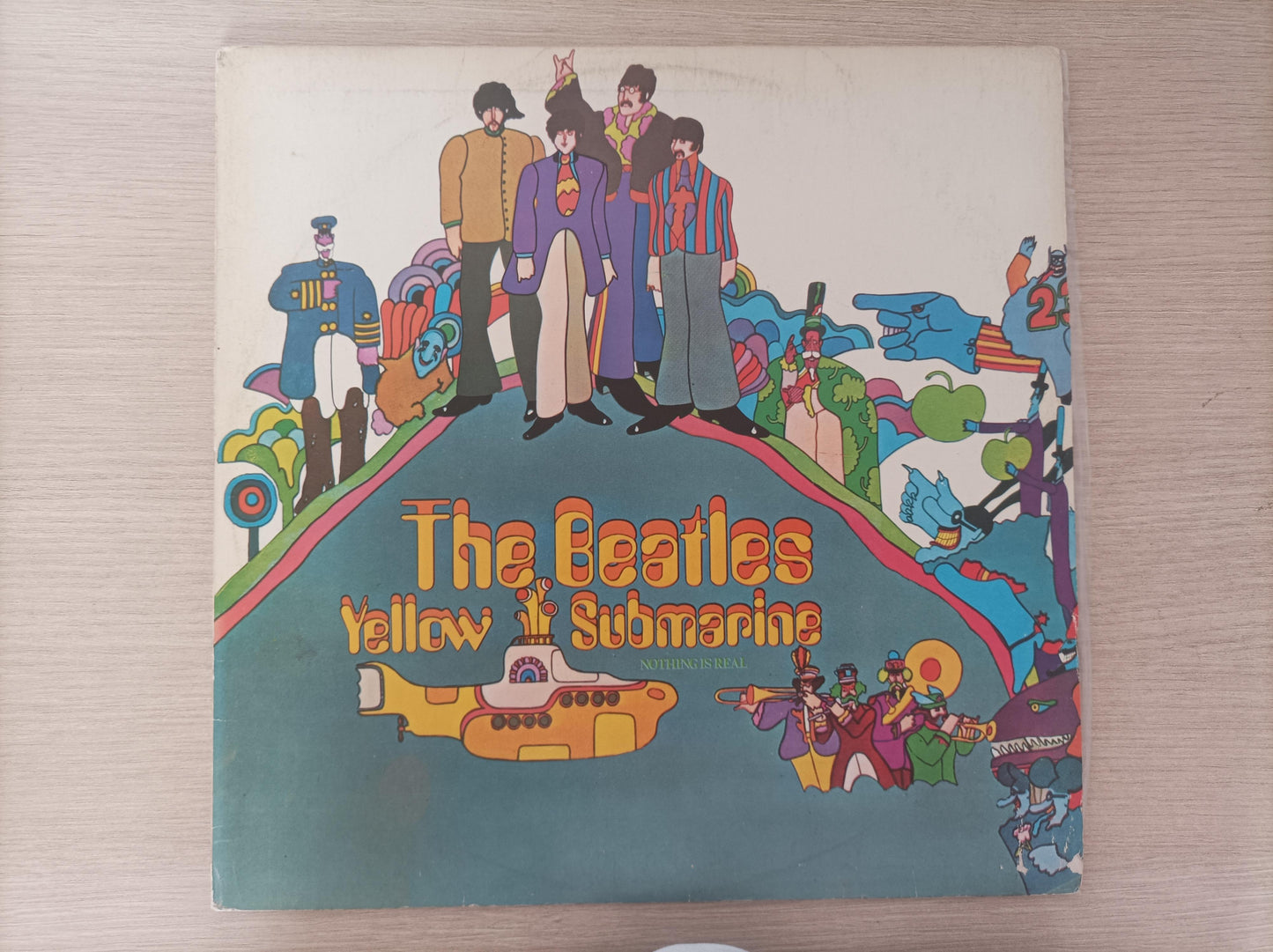 Disco Vinil Yellow Submarine The Beatles Com Encarte A