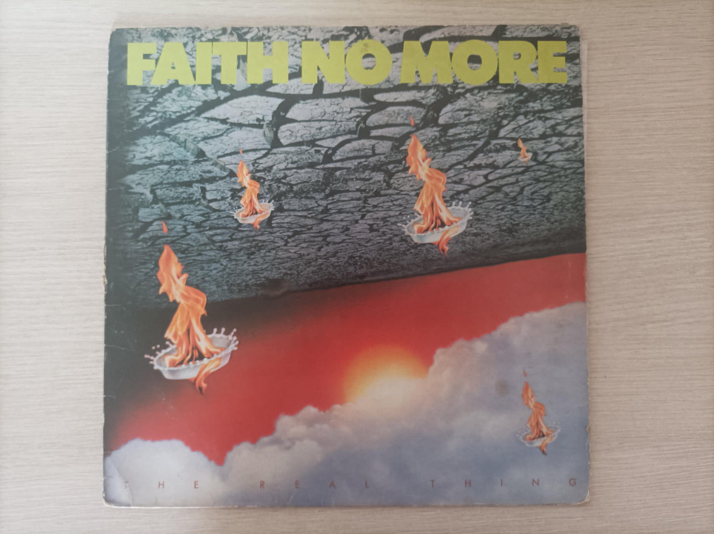 Lp Vinil Faith No More The Real Thing Com Encarte