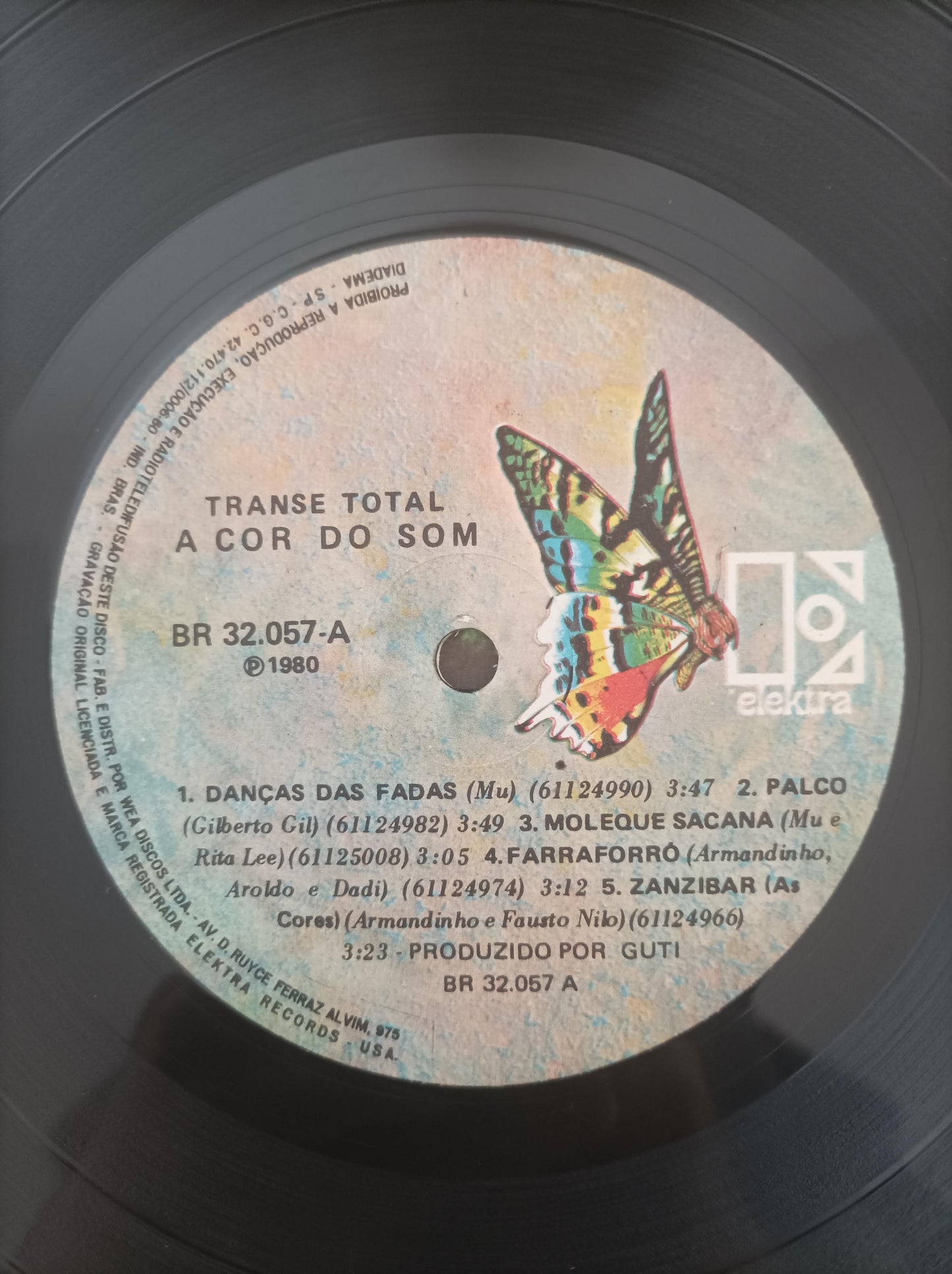 Lp Vinil A Cor Do Som Transe Total Com Encarte